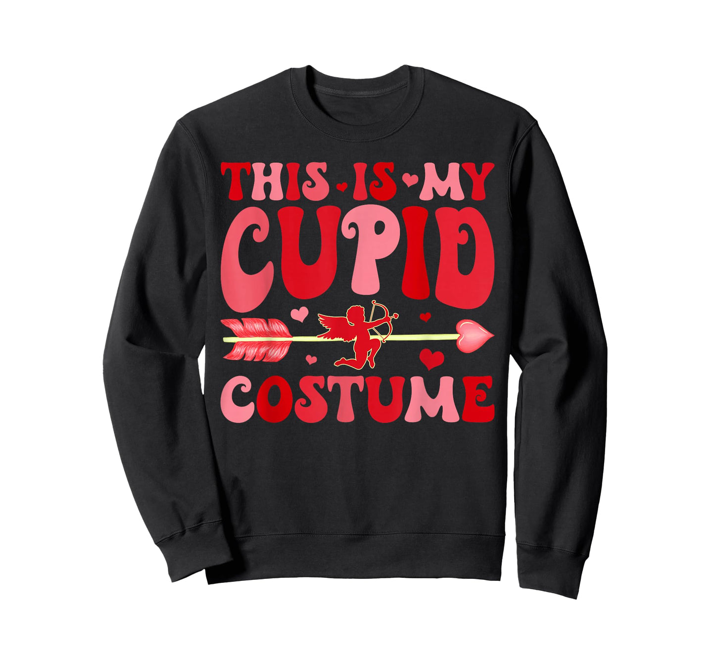 This is My Cupid Costume Happy Valentines Boys Girls T-Shirt