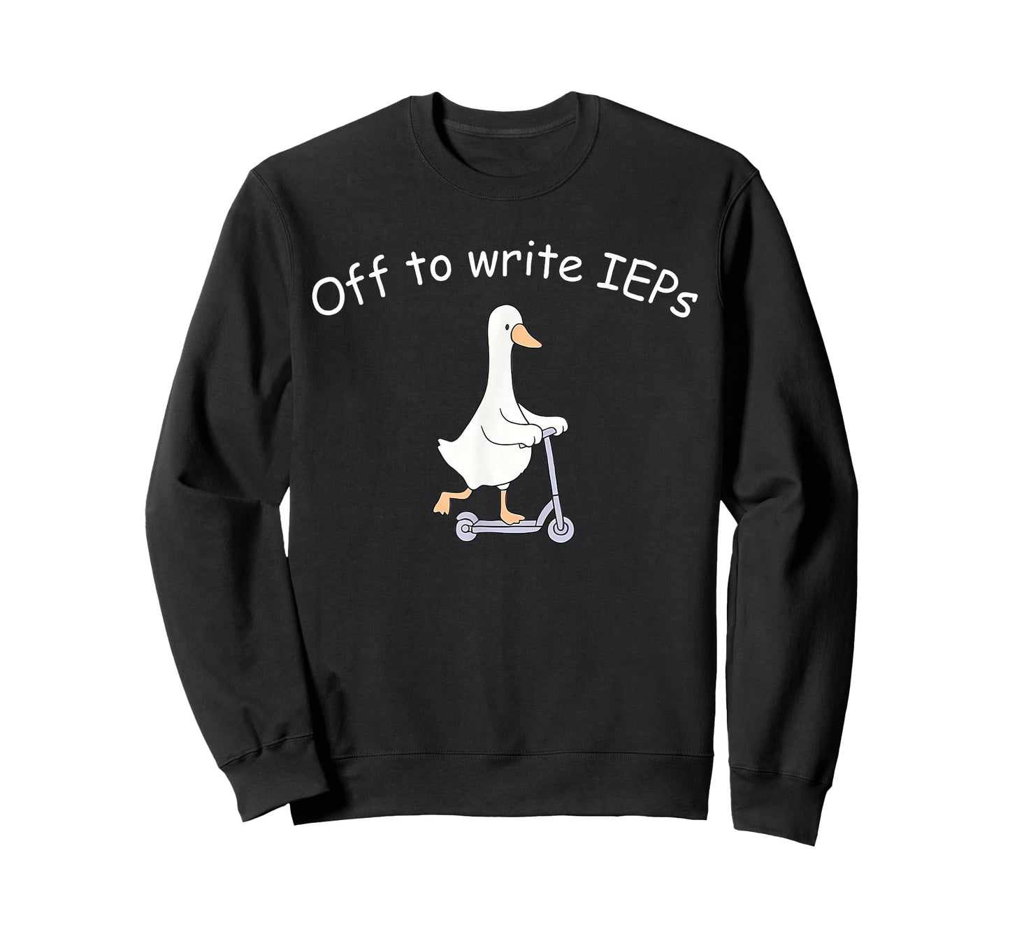 Off to Write IEPs Silly Goose School Psychologist Counselor T-Shirt