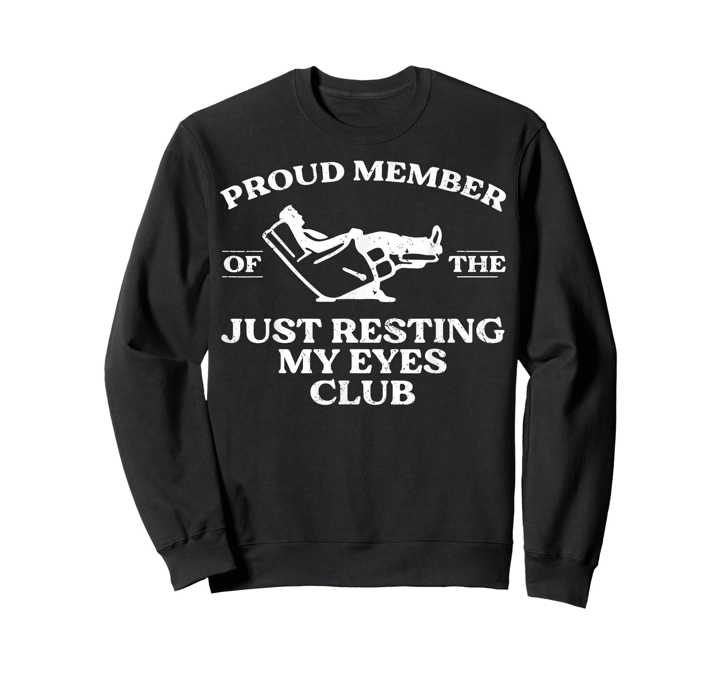 Proud Member of Just Resting My Eyes Club Dad Father's Day T-Shirt