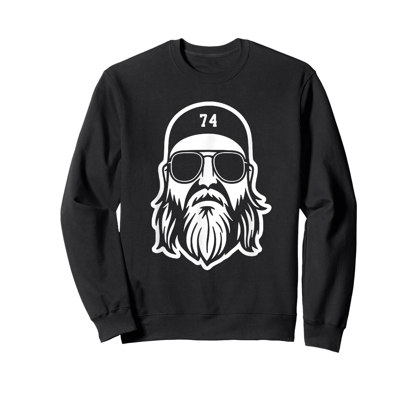 True Jet 74 Football Fan Bearded Legend Art T-Shirt