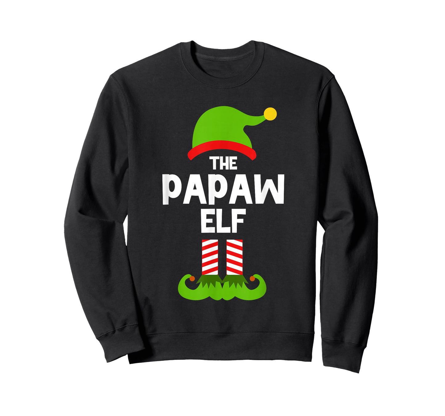 I'm The Papaw Elf Christmas Family Pajama Funny T-Shirt