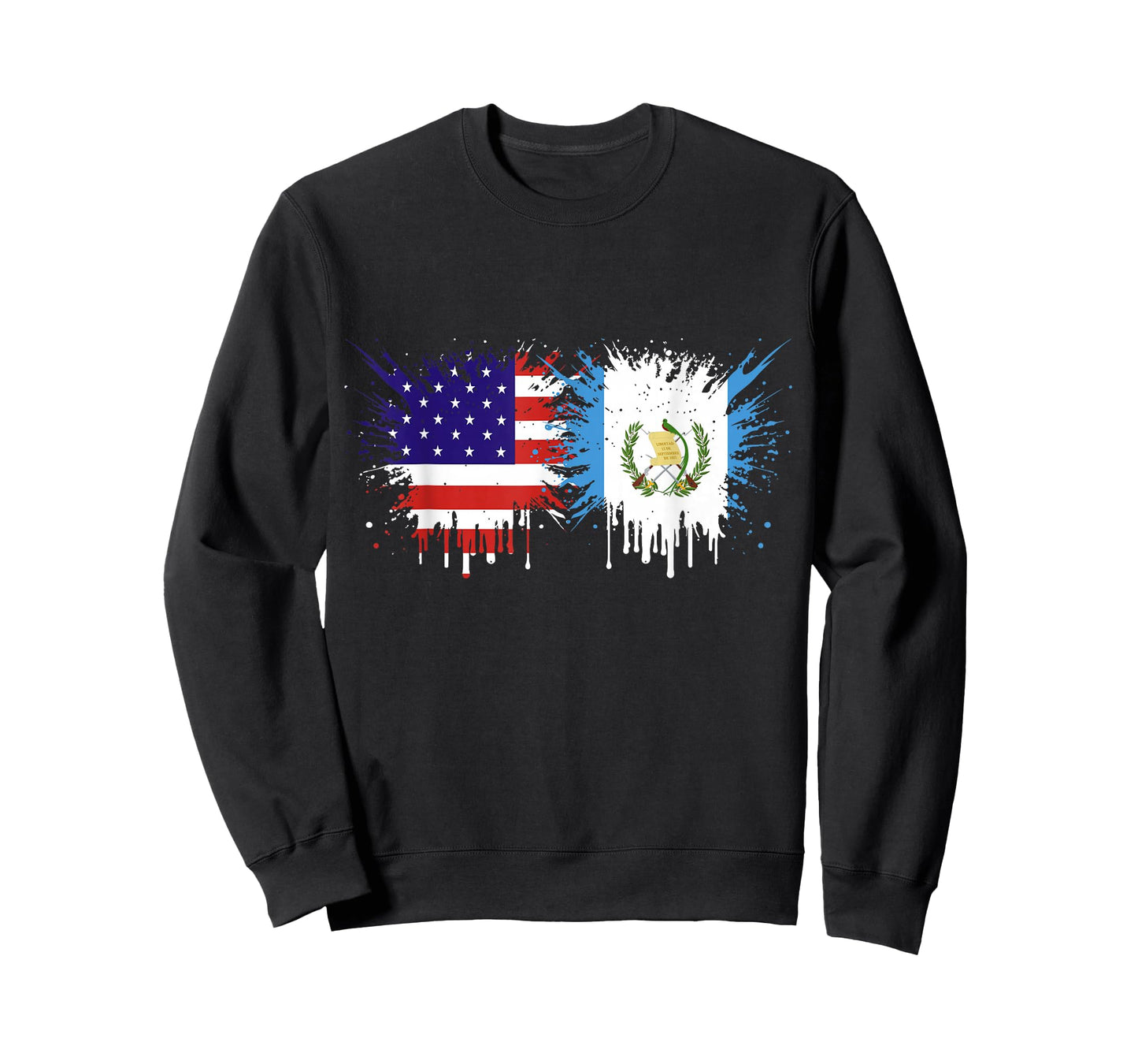 Guatemala & USA Together, Half American, Half Guatemalan T-Shirt