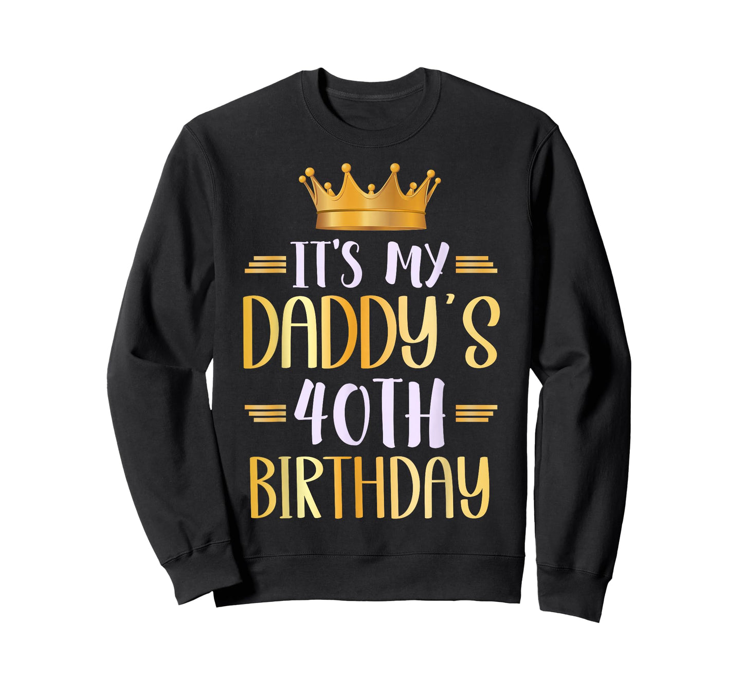 It's My Daddy's 40th Birthday Happy 40 Years Old T-Shirt
