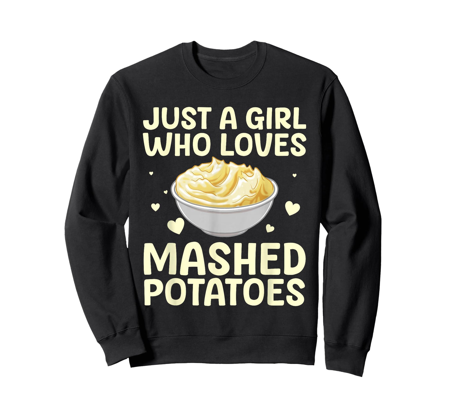 Mashed Potato Art for Women Girls Thanksgiving Mashed Potato T-Shirt