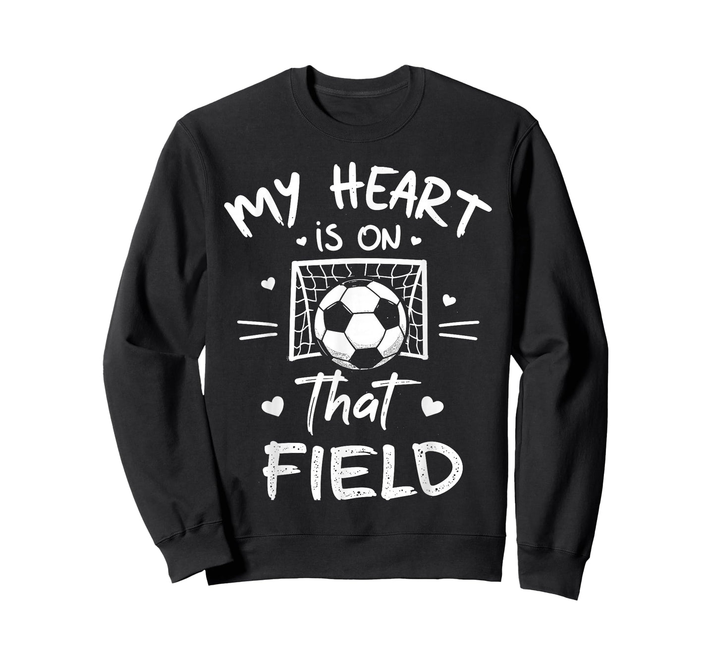 My Heart is on That Field Soccer Player Fan Mom Grandma Tee T-Shirt