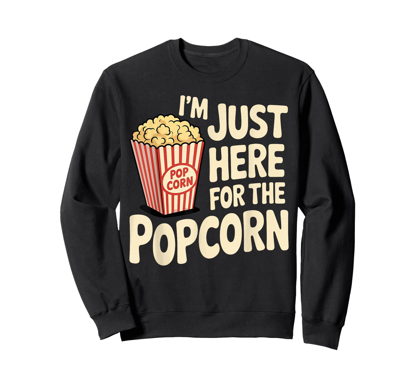 Funny Popcorn Costume for Men Women Popcorn Lover Pop Corn T-Shirt