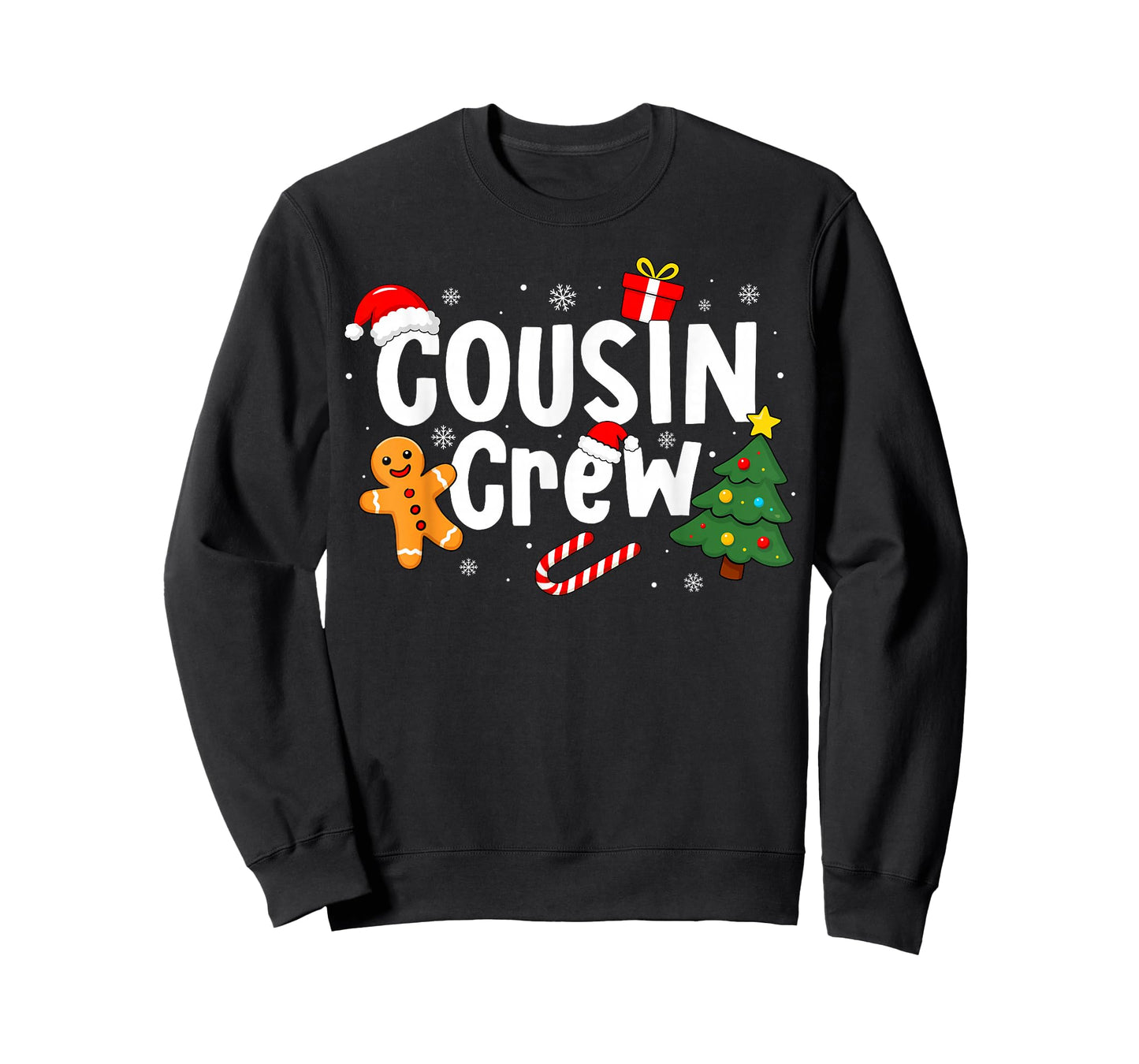 Cousin Crew Christmas Pajamas for Men Kids Women Grandkids T-Shirt