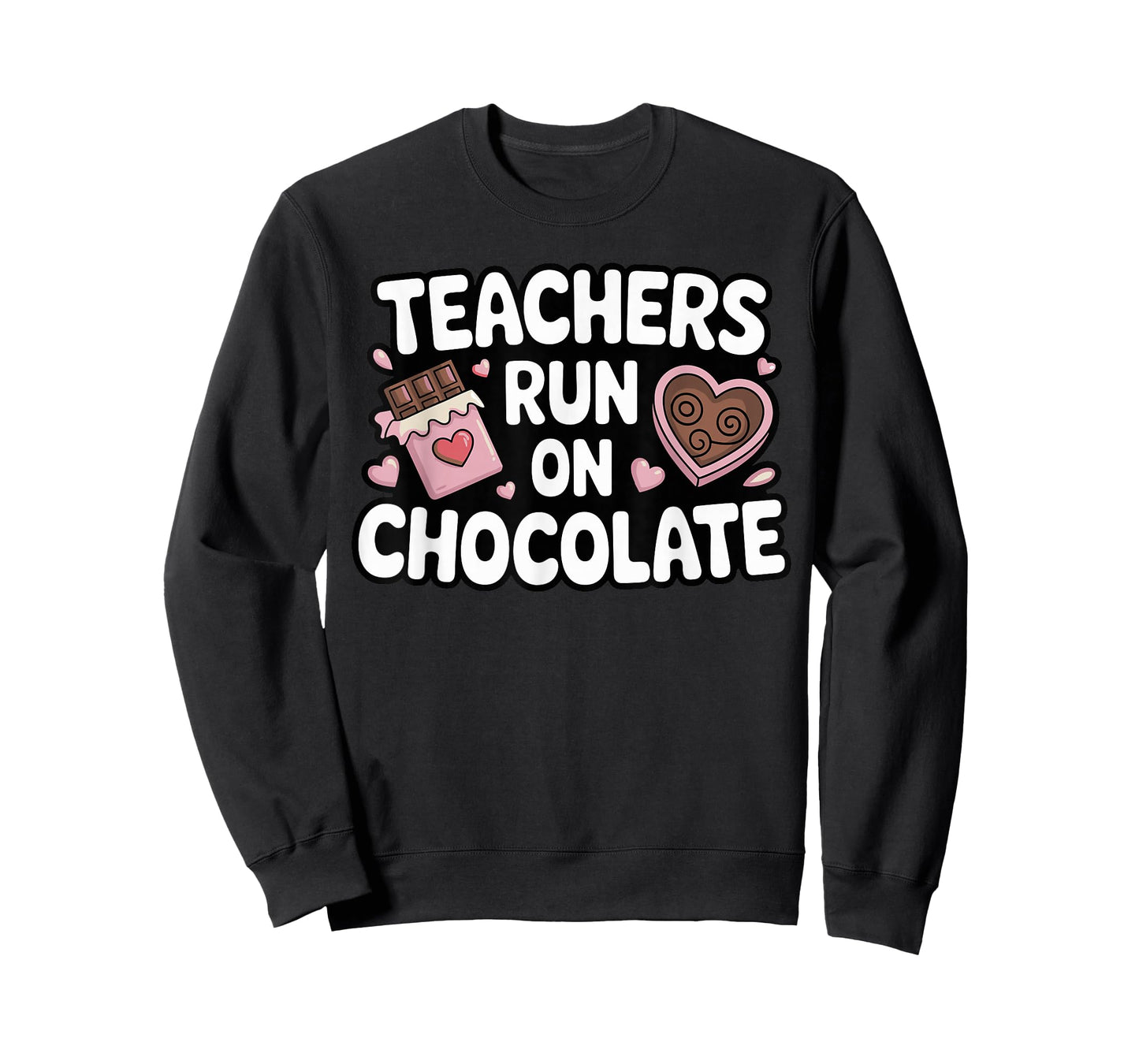 Chocolate Loving Teacher Valentine Day Teacher Appreciation T-Shirt