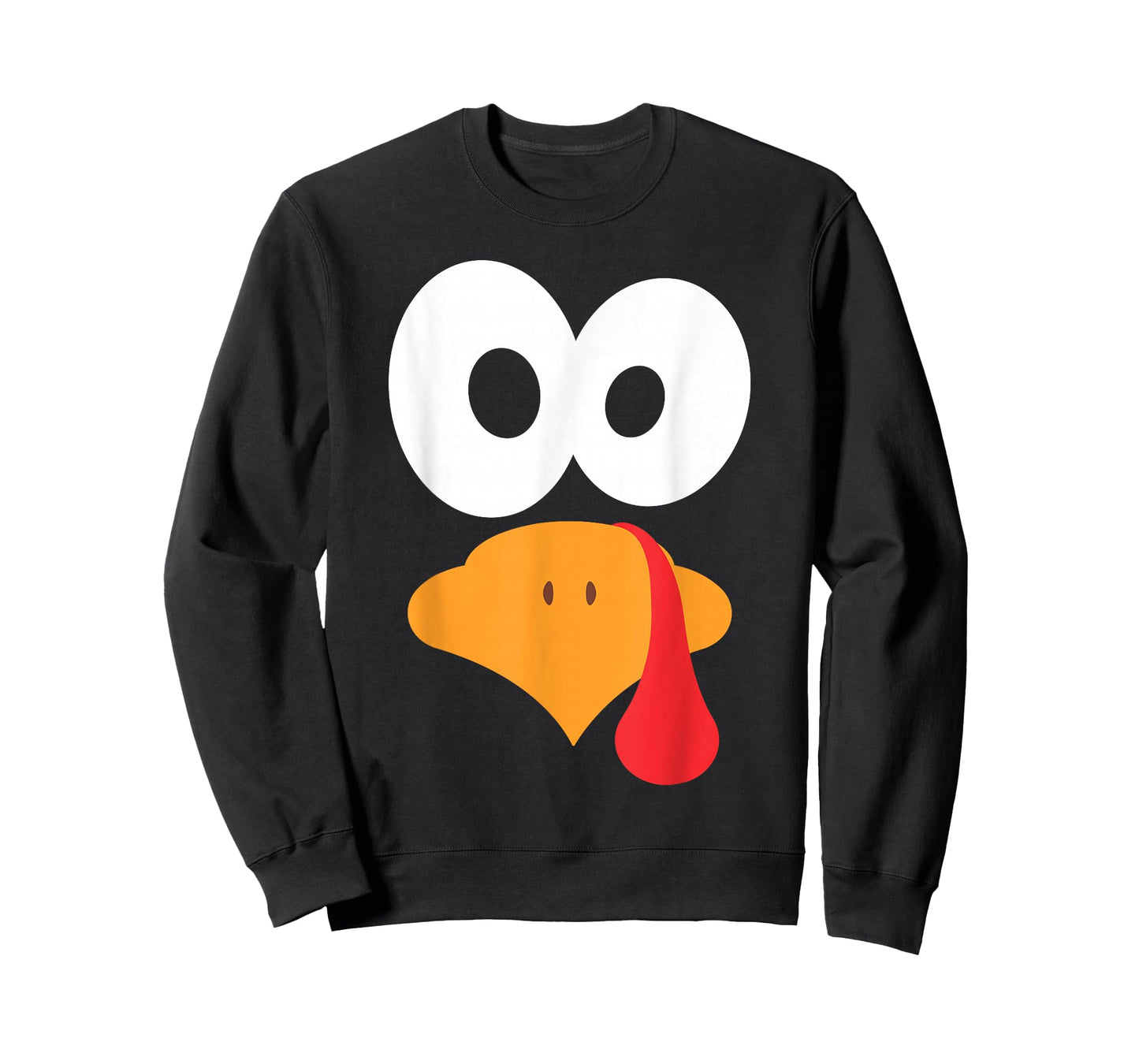 Thanksgiving Turkey Face Matching Family Costume Cute Kids T-Shirt