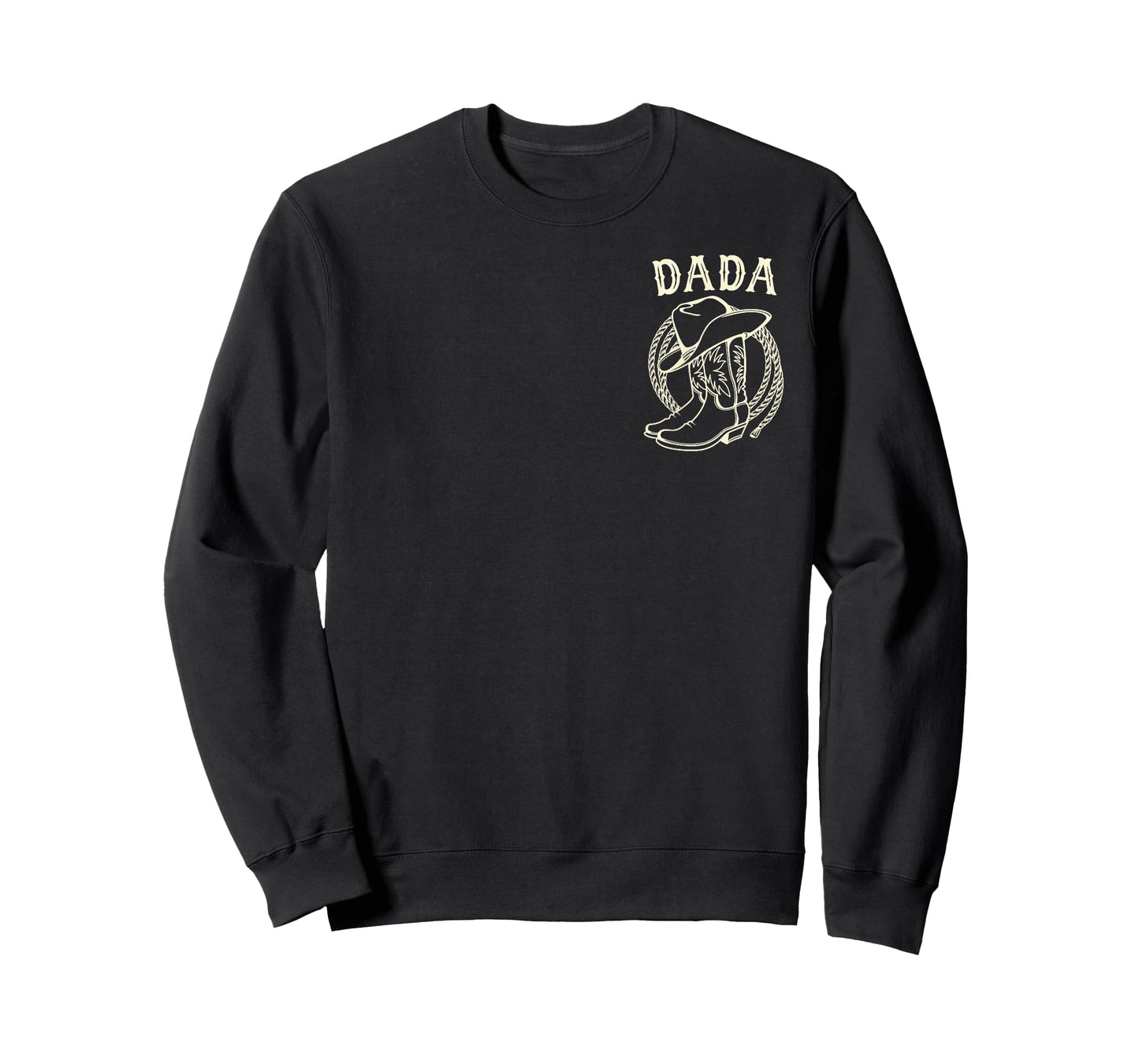 Rodeo Dada Western Cowboy Birthday Boy Family Matching T-Shirt