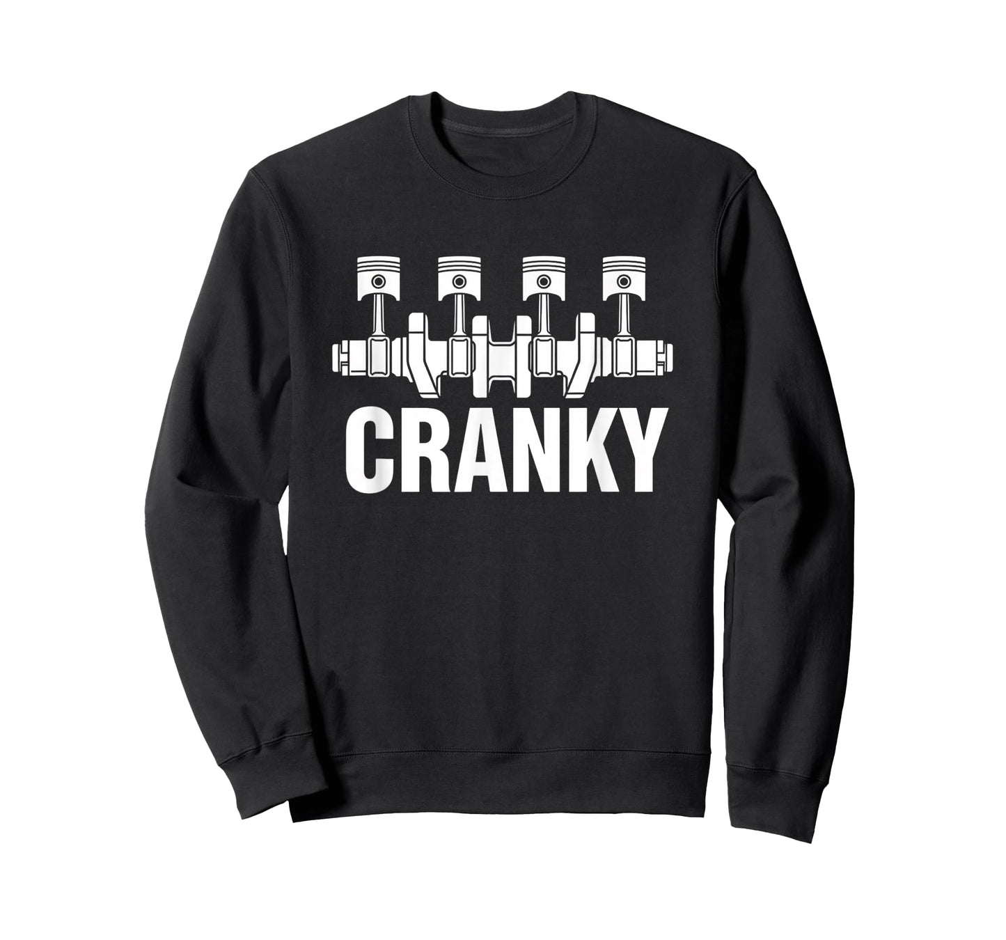 Valentine's Day Cranky Crankshaft Design for Mechanics & Car T-Shirt
