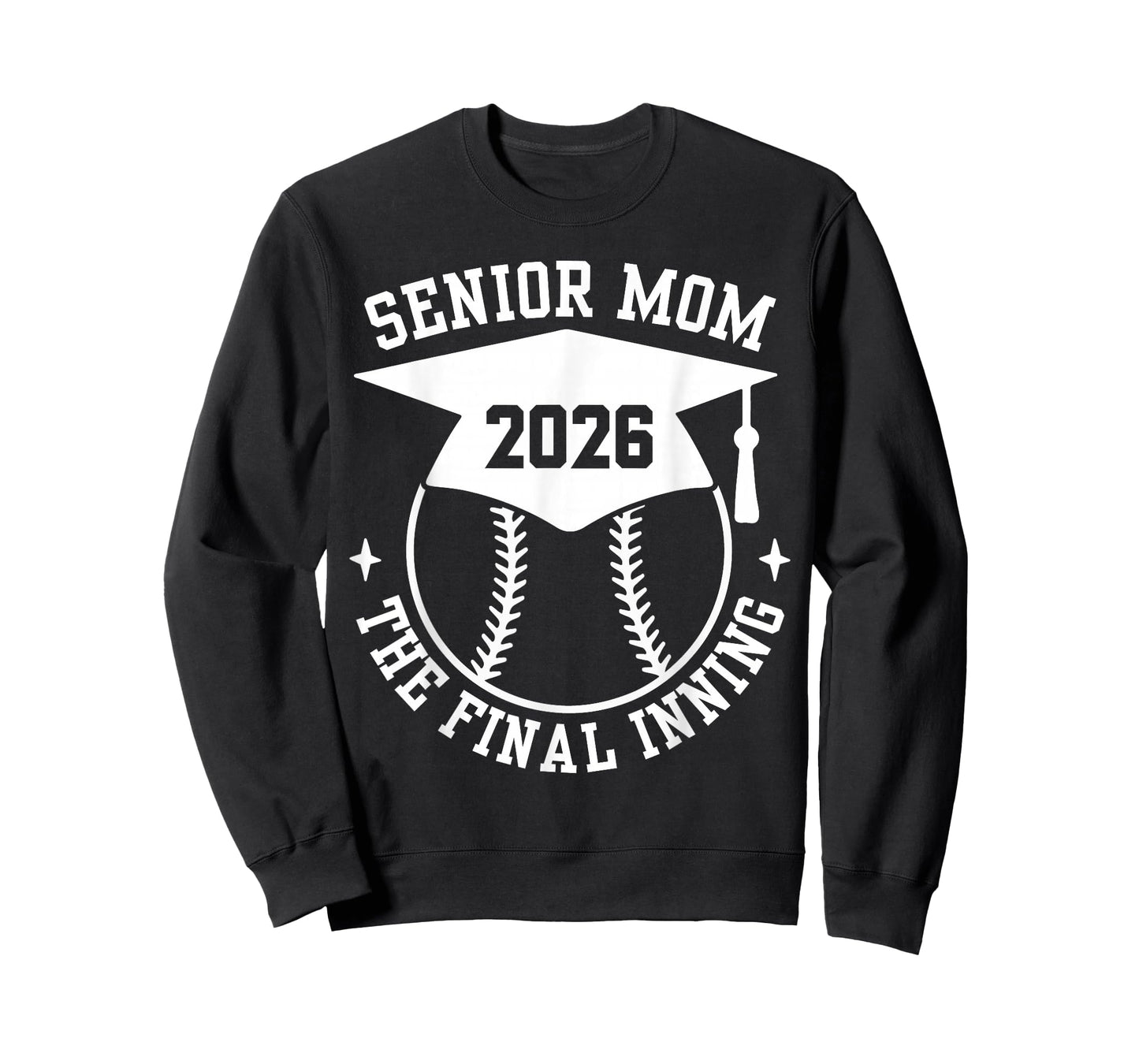 Senior 2026 Proud Softball Mom The Final Inning Graduation T-Shirt