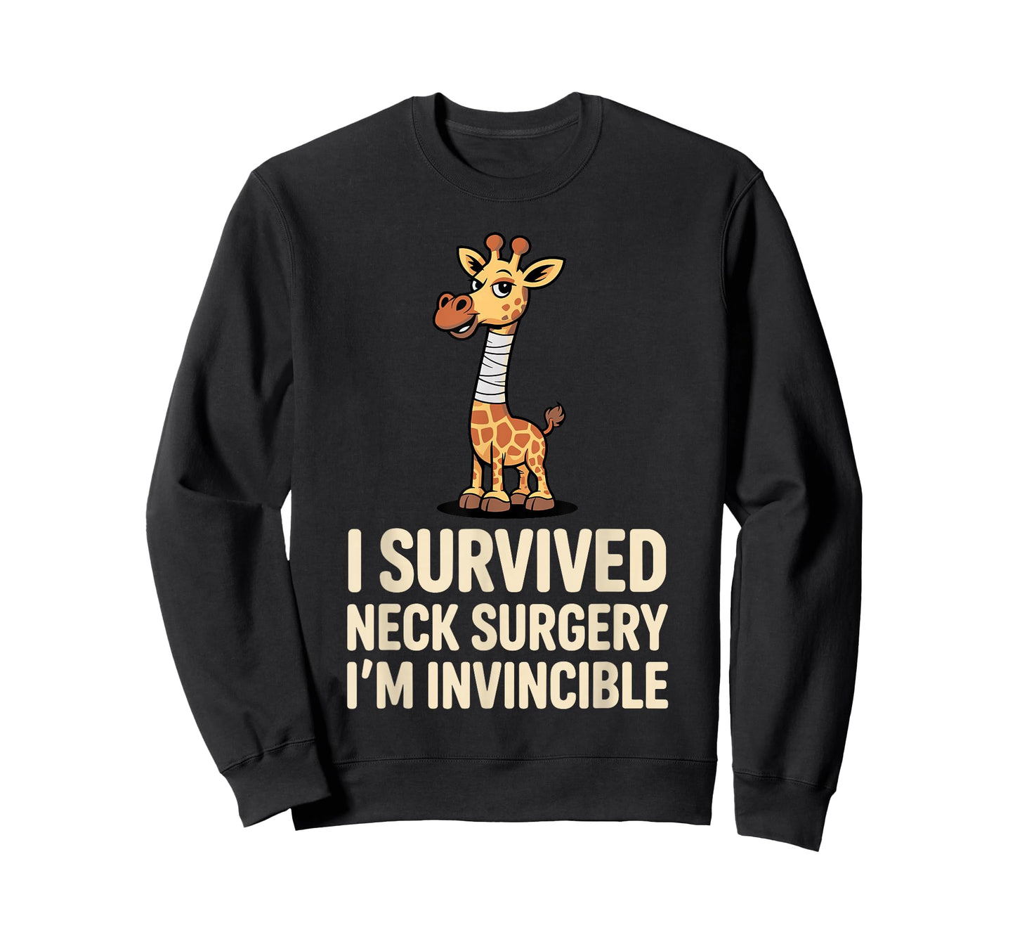 Funny Neck Surgery Art for Men Women Injury Neck Surgery T-Shirt