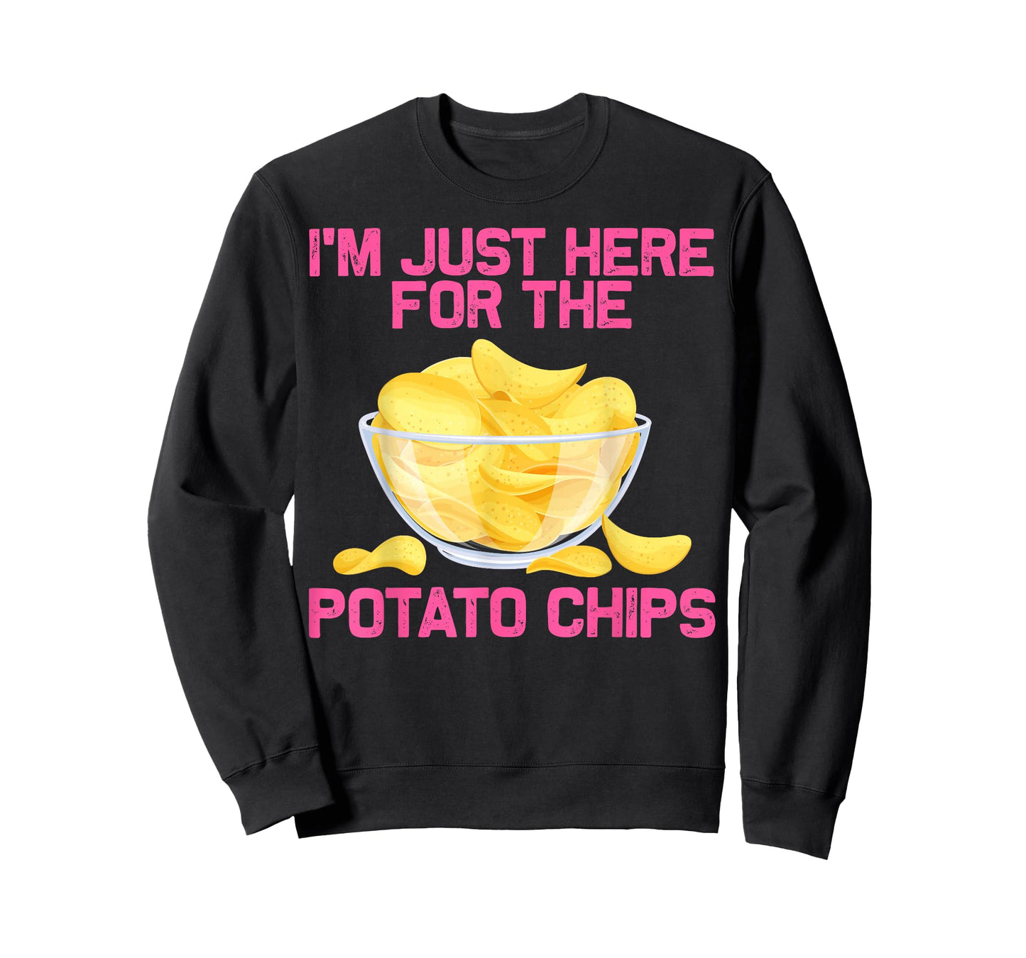 Cool Potato Chips Art for Men Women Kids Potato Chips Lover T-Shirt