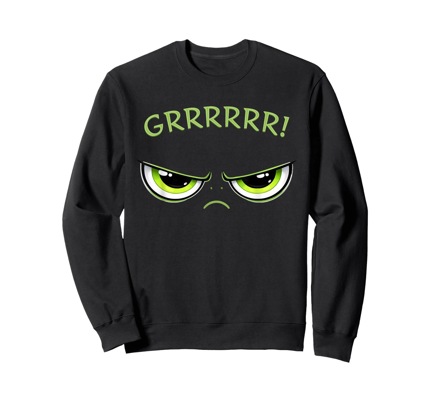 The Green Sour Grape Grrrrrrr Boys Girl Kids Costume T-Shirt
