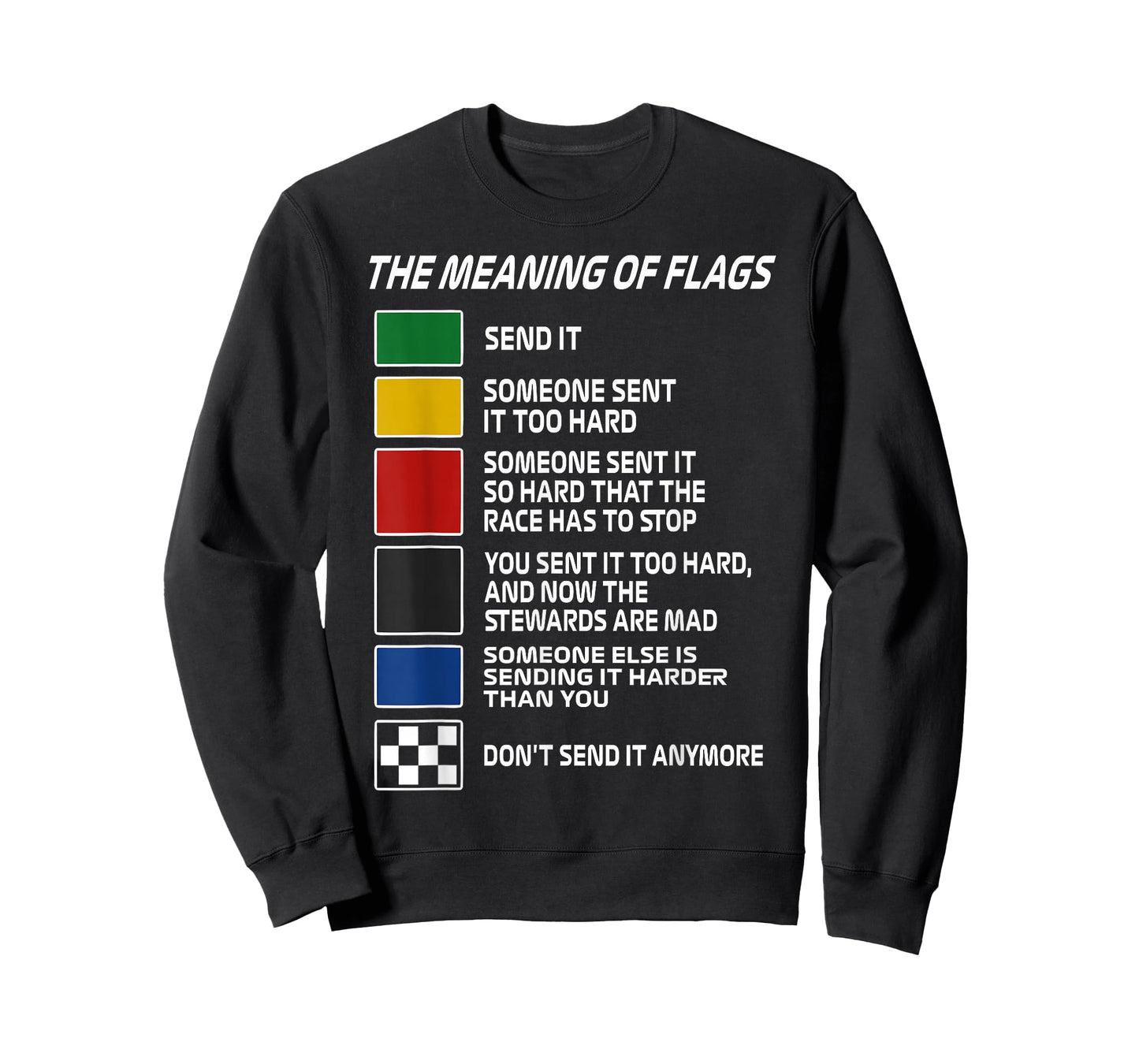 Vintage The Meaning of Racing Flags Motorsport Racing Day T-Shirt