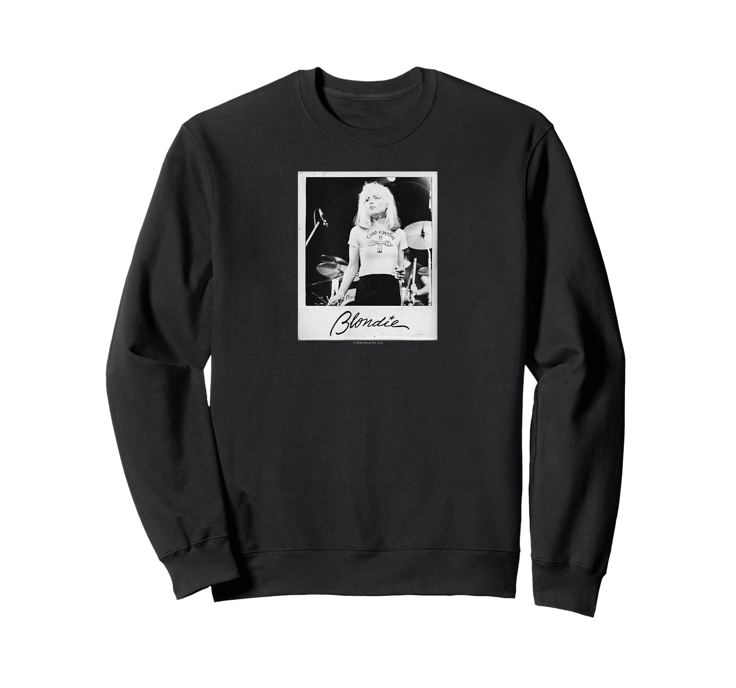 Blondie Black and White Polaroid Photo Vintage Band T-Shirt