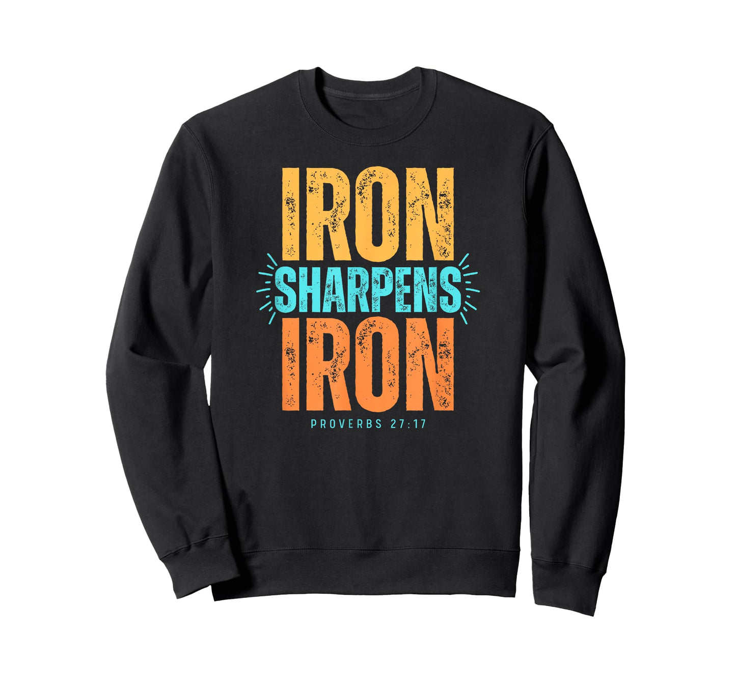Iron Sharpens Proverbs Faith Unisex T-Shirt