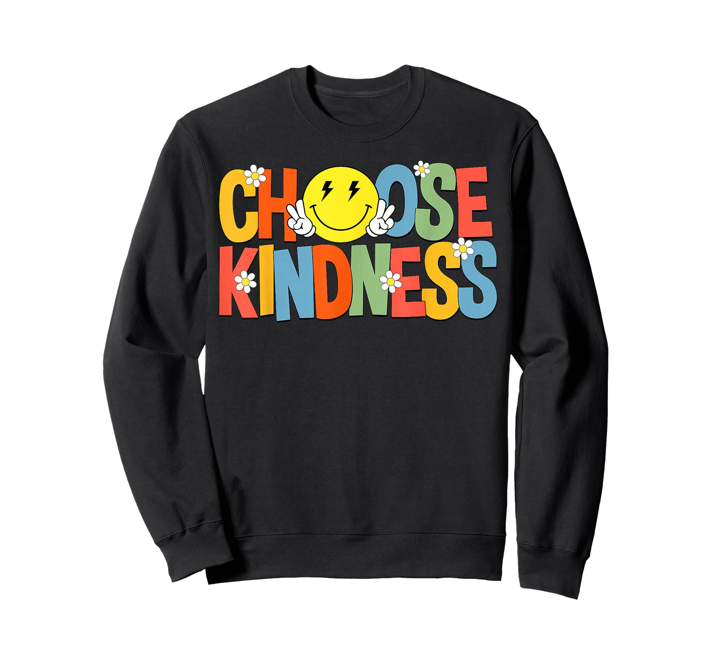 Smile Face Choose Kindness Be Kind Inspirational Kids T-Shirt