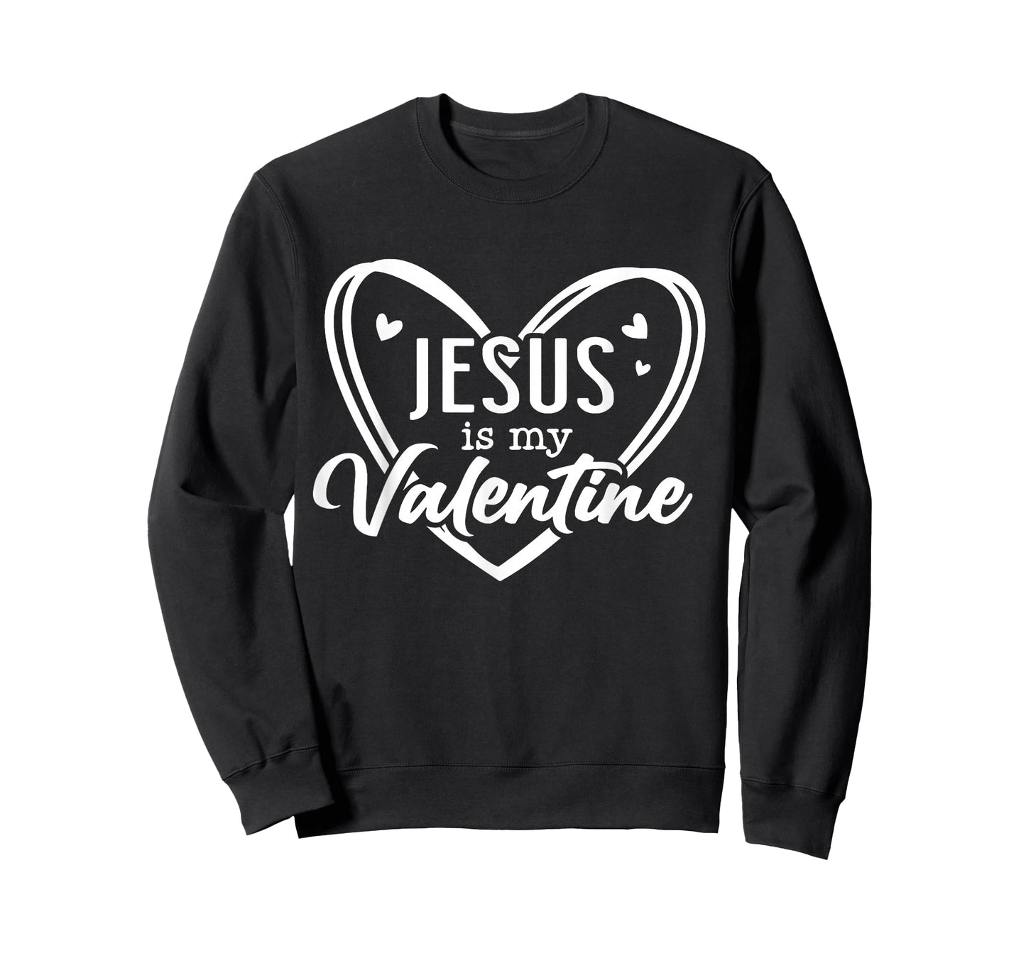 Jesus Heart Christian Faith Love Valentines Day Men Women T-Shirt