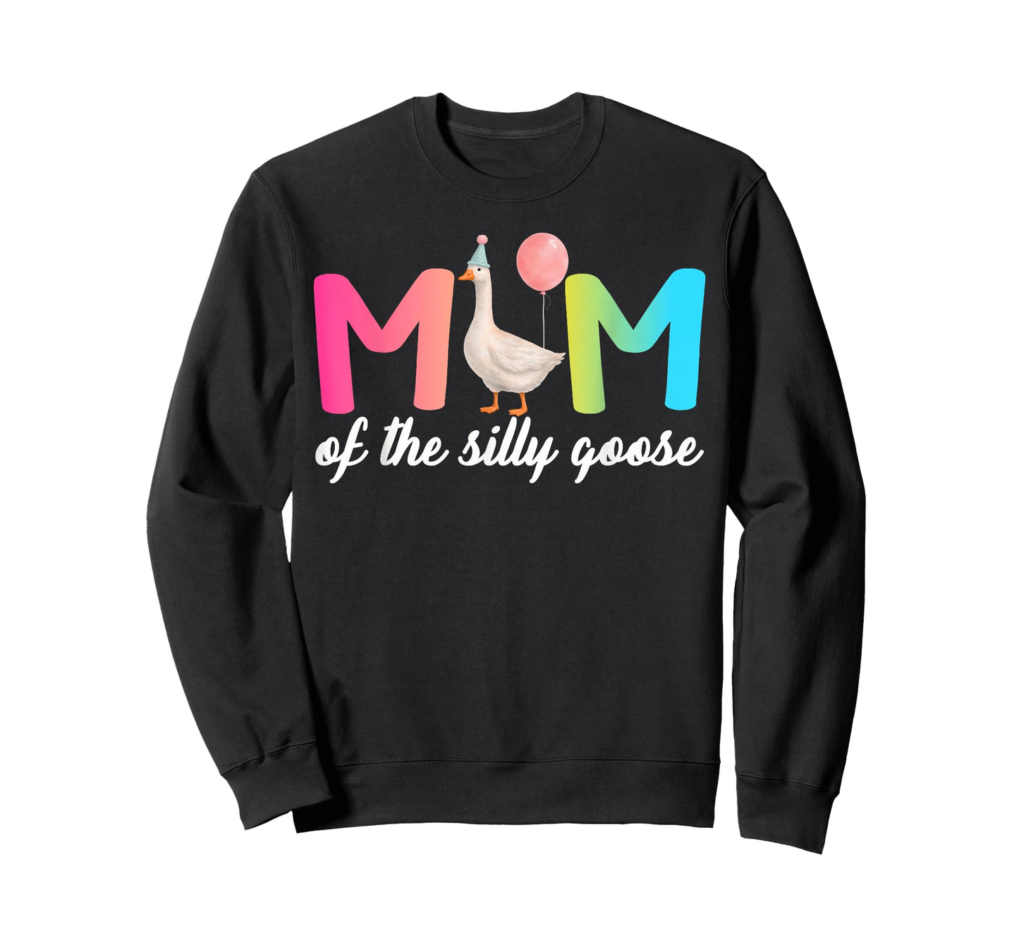 Mom of The Silly Goose First Birthday Party Family Matching T-Shirt