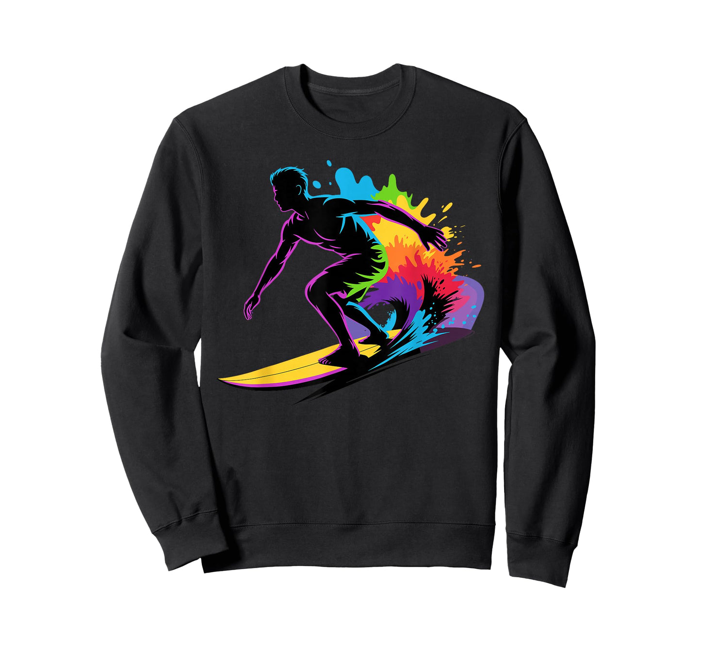 Funny Surfing Art for Men Women Kids Surfing Lovers Surfer T-Shirt