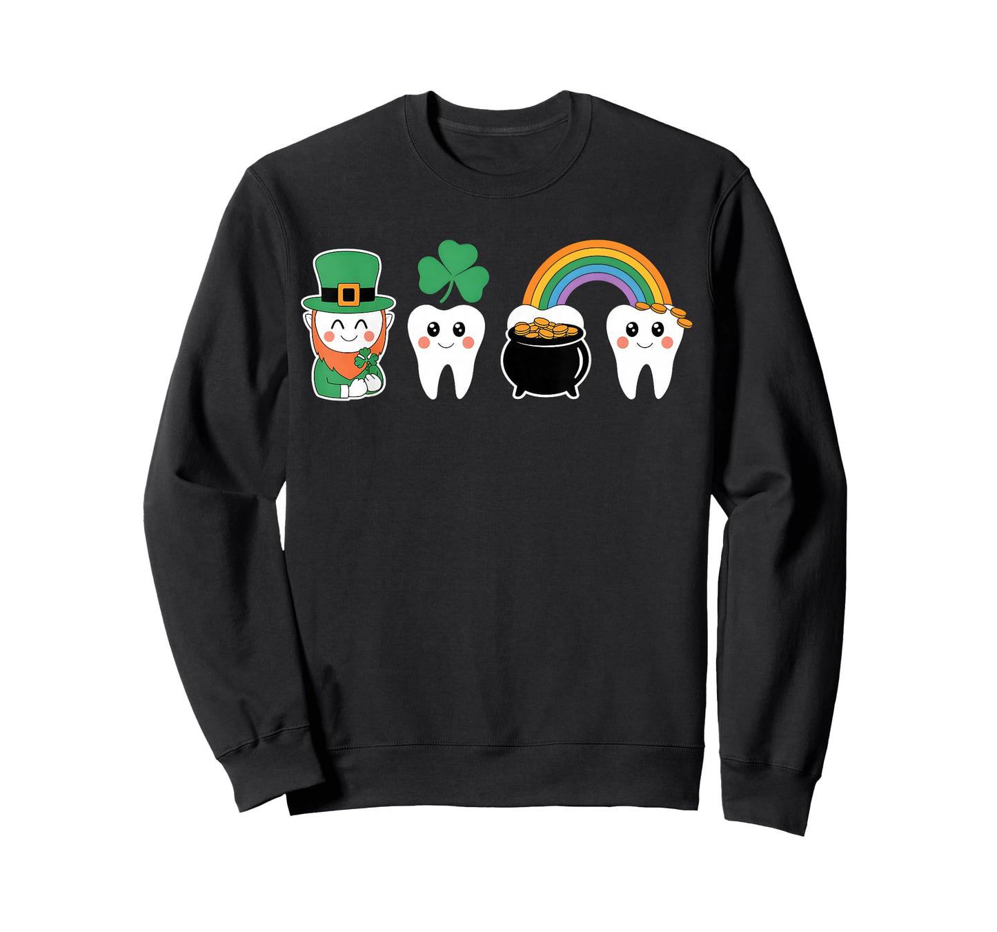 St Patricks Day Dentist Teeth Saint Patricks Dental Women T-Shirt