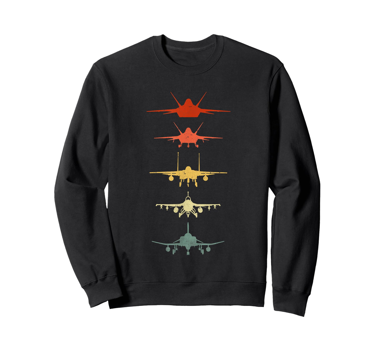 US Air Force Fighter Jets Taking Flights Landing Graphic Tee T-Shirt