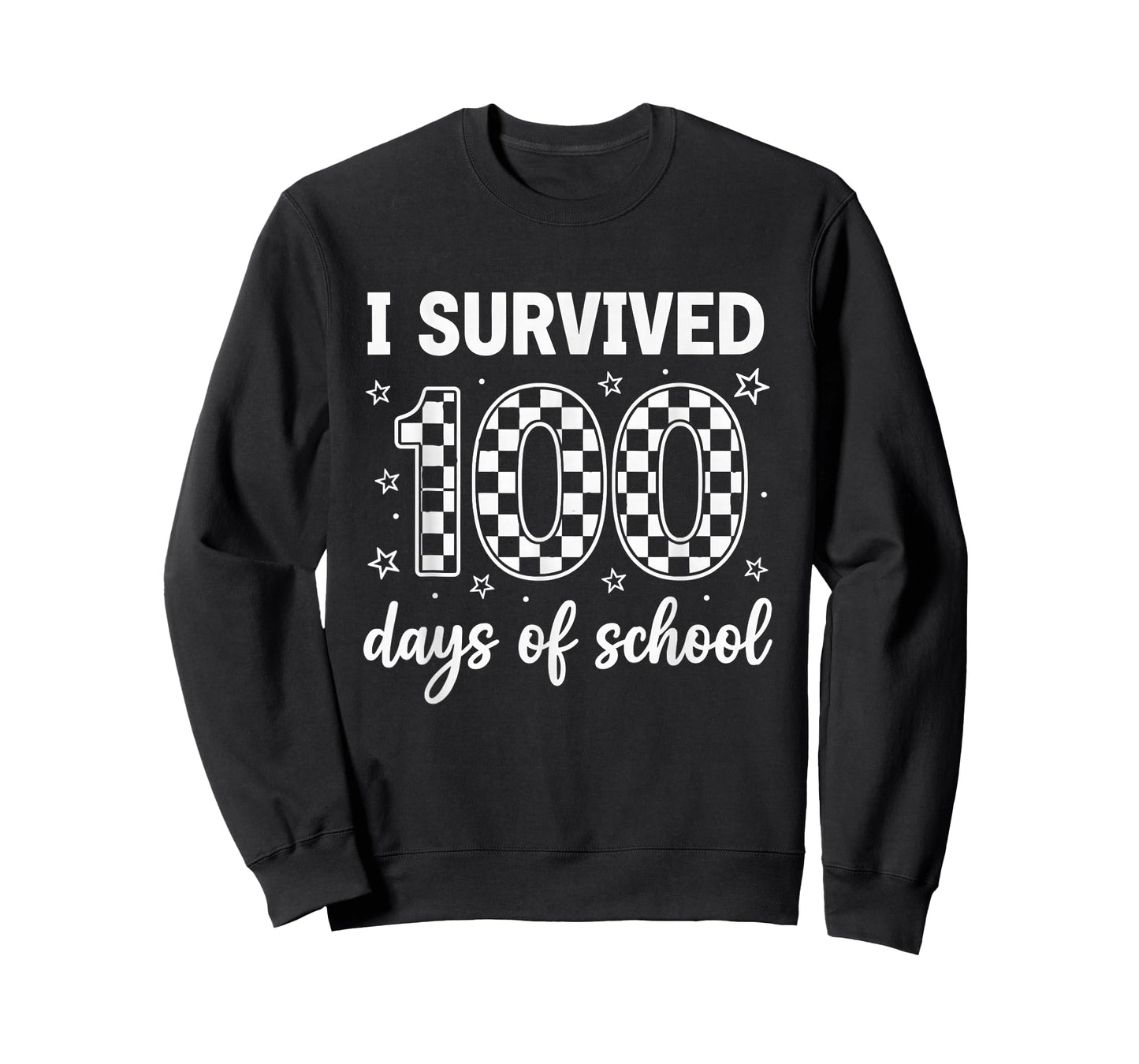 I Survived 100 Days of School Students Teachers 100th Days T-Shirt