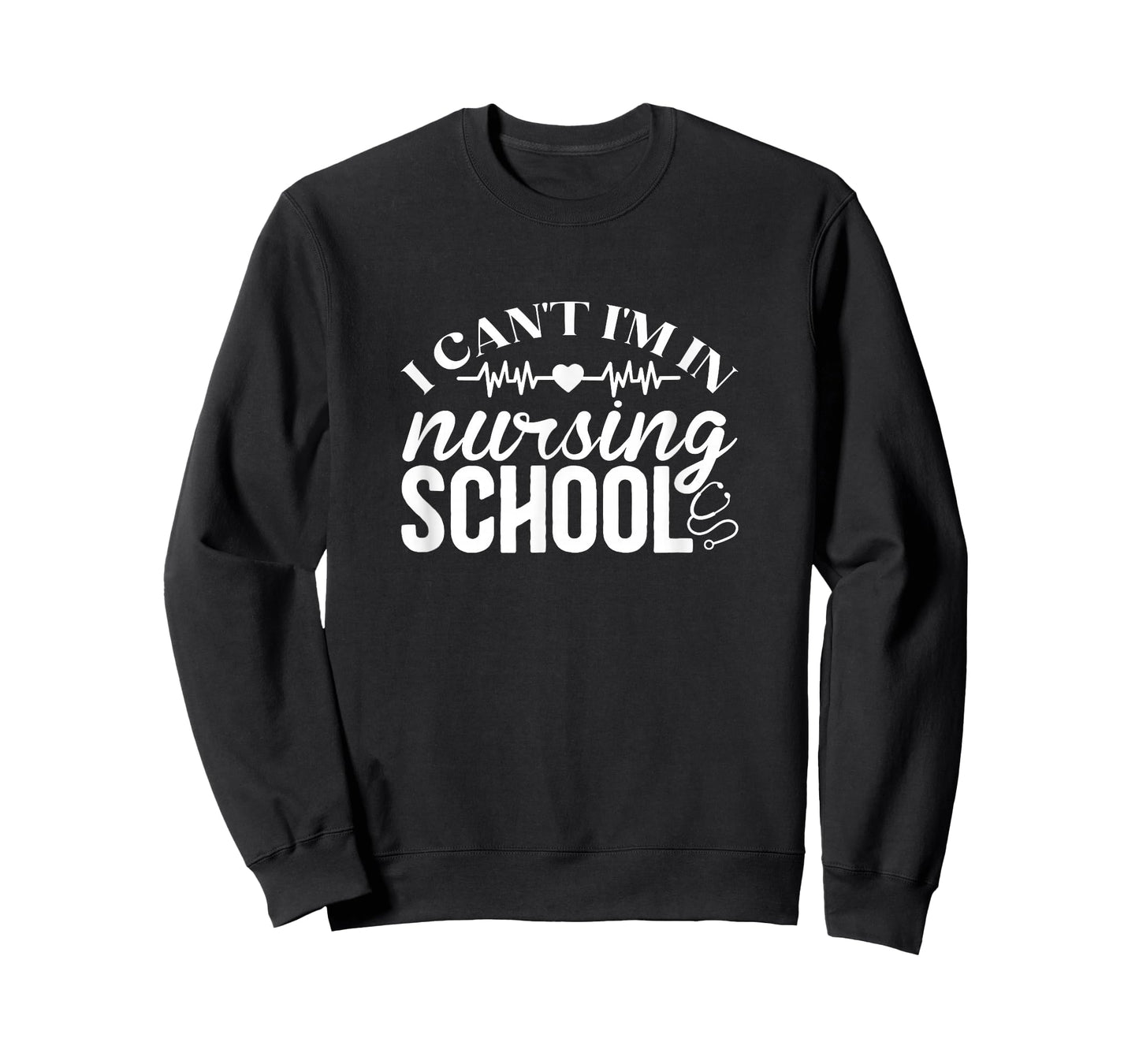 I Can't I'm in Nursing School Medical College T-Shirt