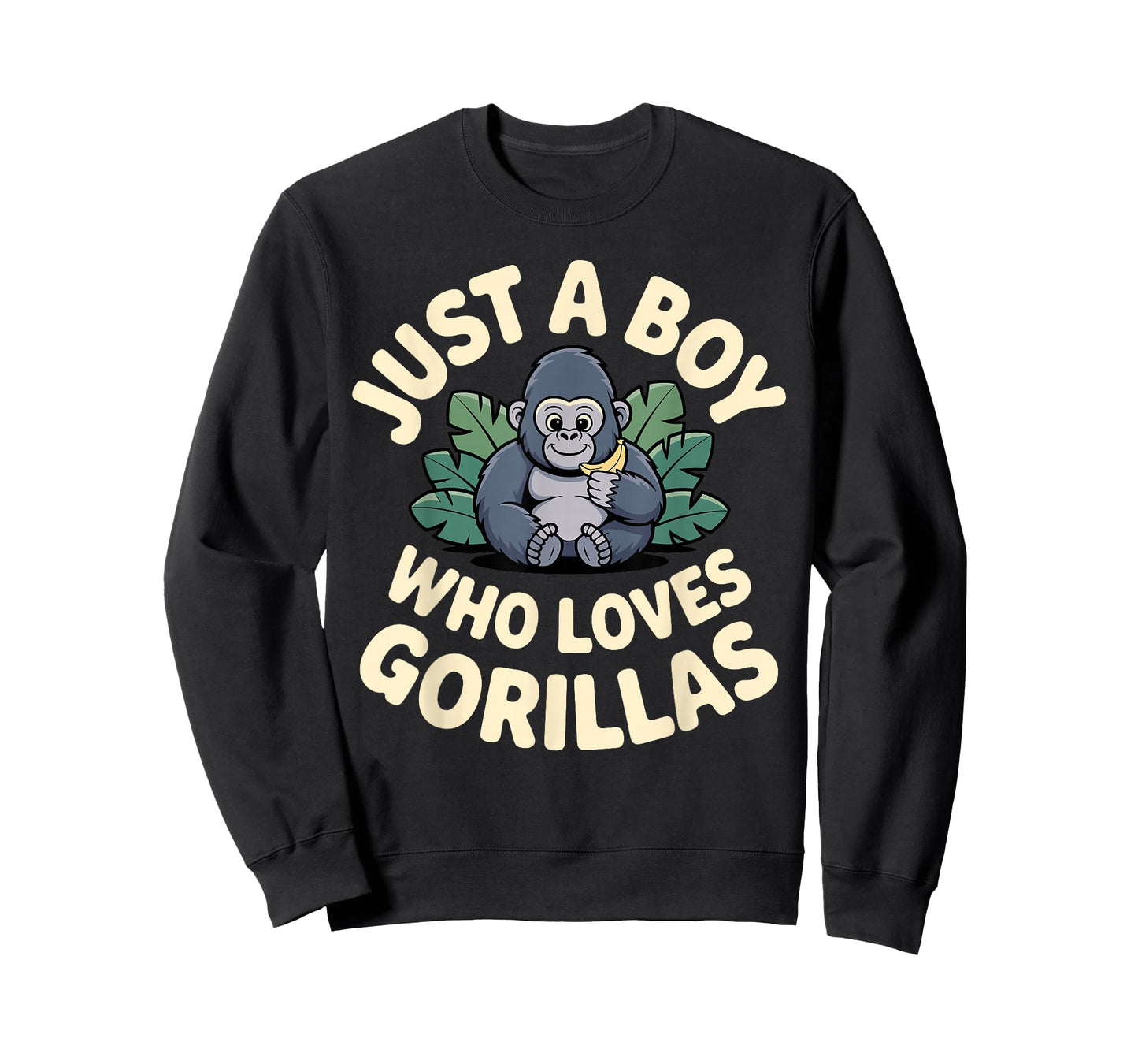 Gorilla Costume for Boys Men Kid Animal Lover Monkey Gorilla T-Shirt