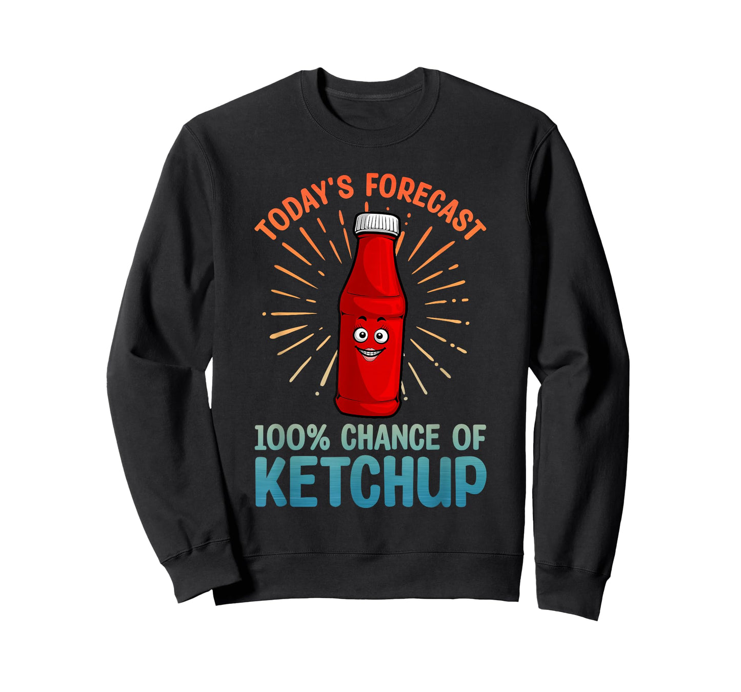 Funny Ketchup Art for Men Women Youth Tomato Ketchup Lover T-Shirt