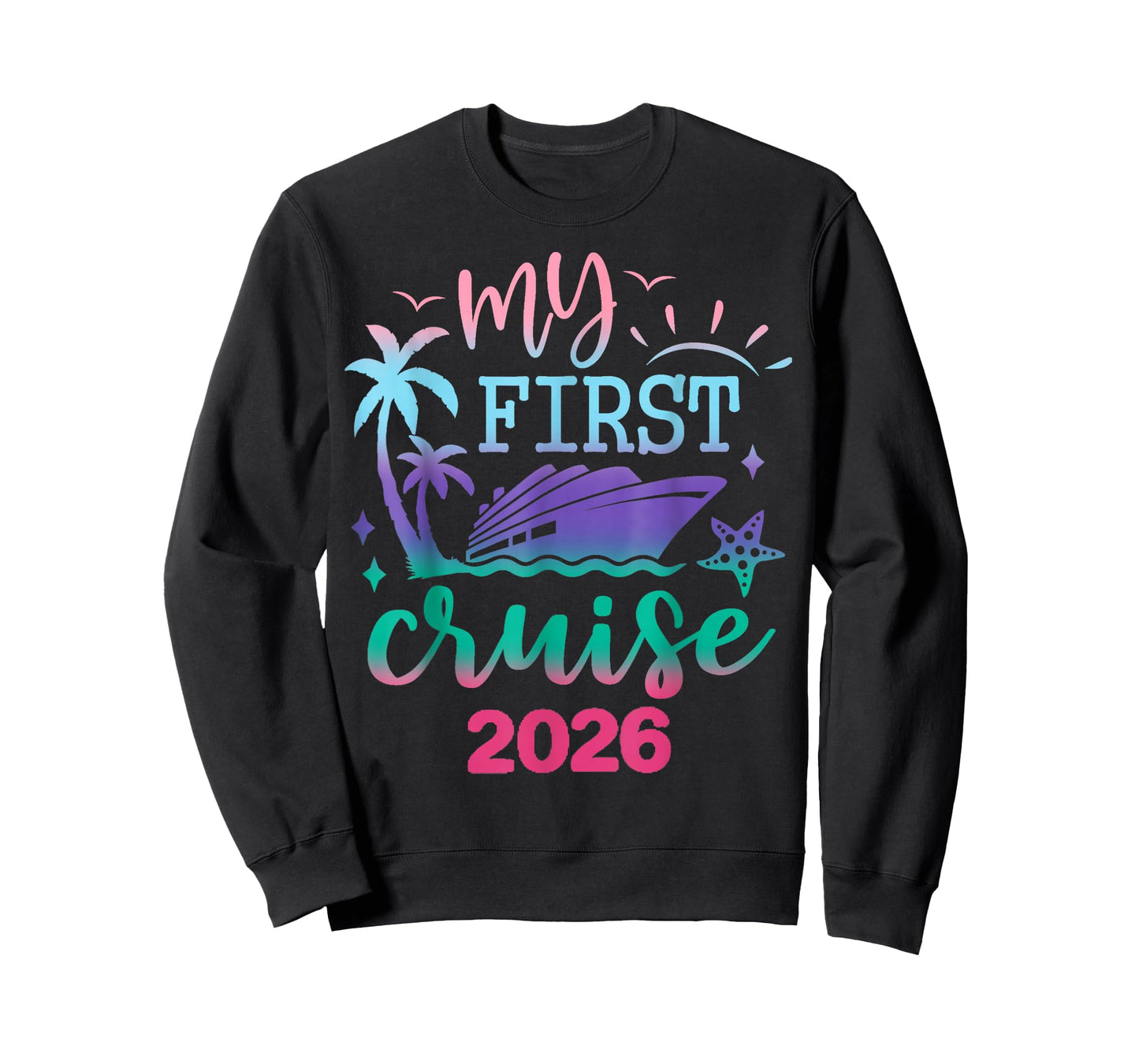 My First Cruise 2026 Family Vacation Trip Ship Matching T-Shirt