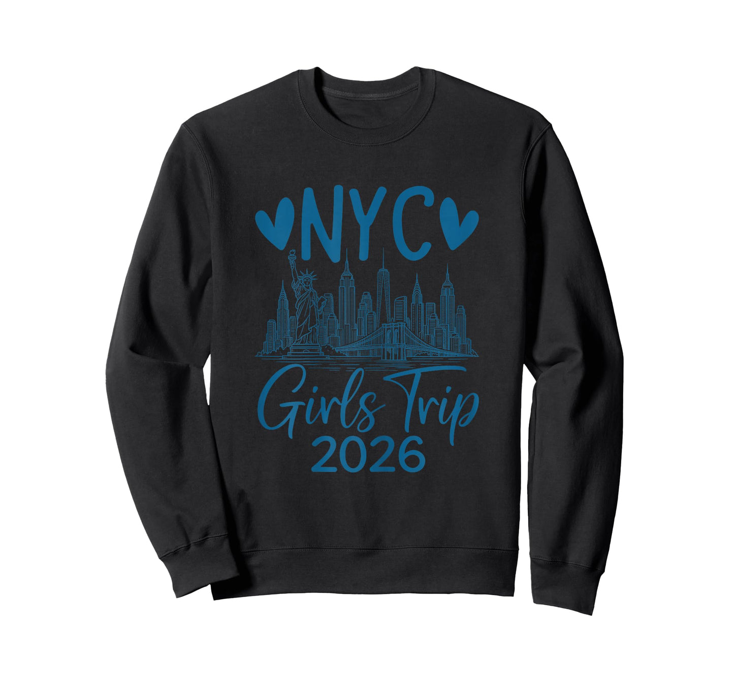 NYC Girls Trip 2026 Travel Girls New York City T-Shirt
