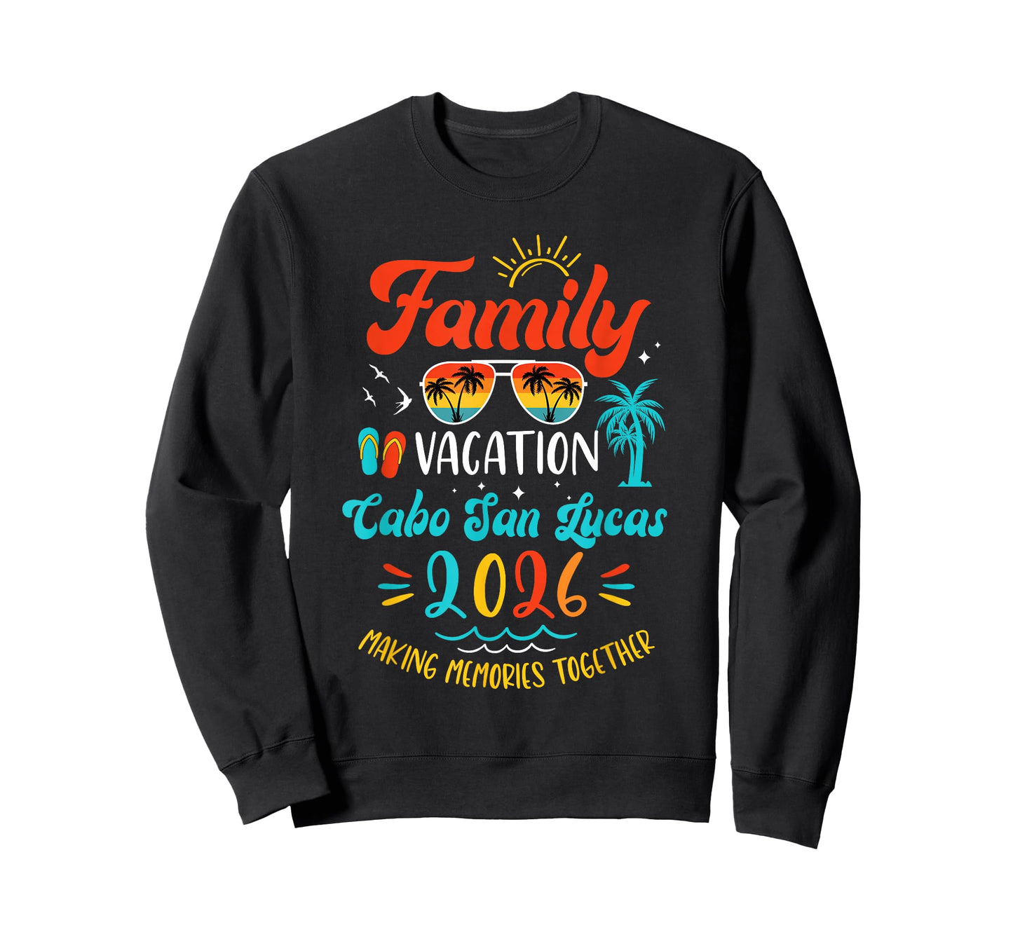 Family Vacation 2026 Cabo San Lucas Matching Summer Vacation T-Shirt