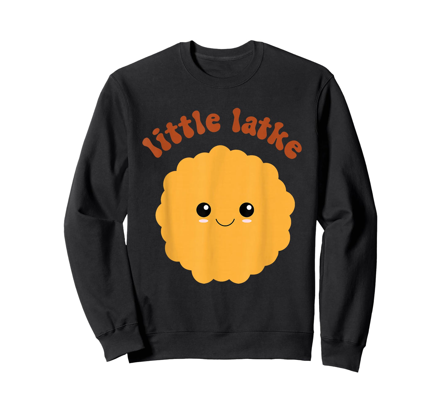 Little Latke Kawaii Hanukkah Holiday Kids Menorah Jewish T-Shirt