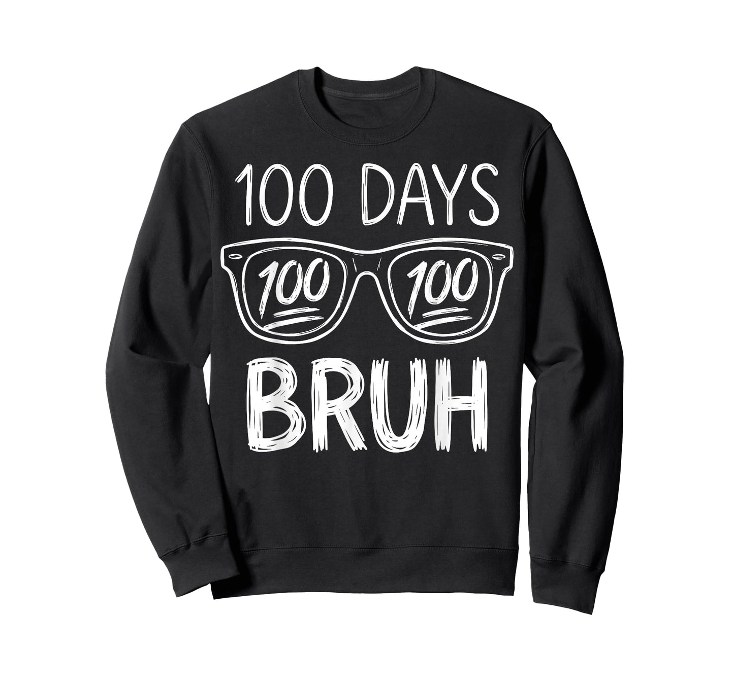100 Days Bruh 100 Days of School T-Shirt