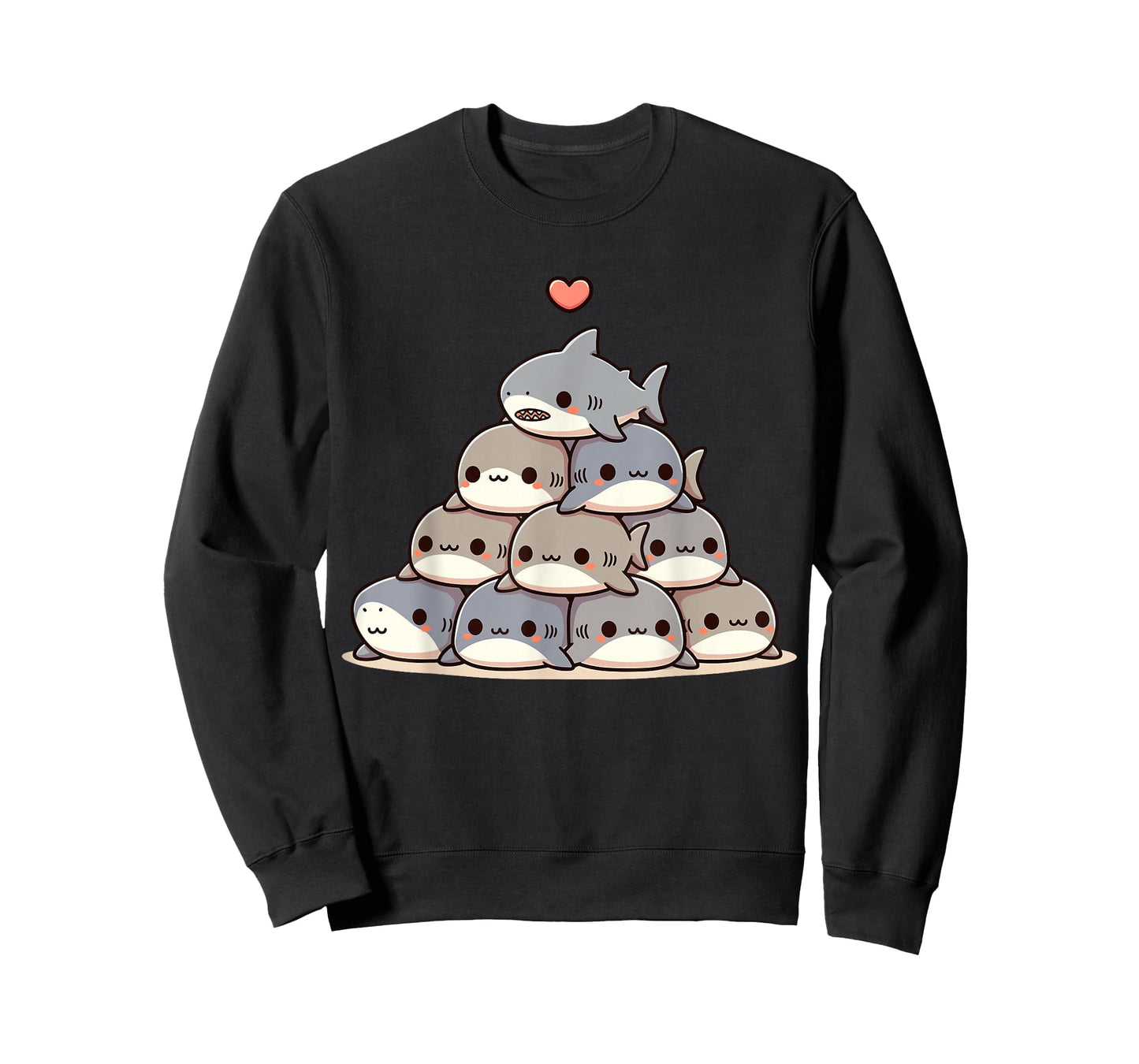 Shark Cute Anime Kawaii T-Shirt
