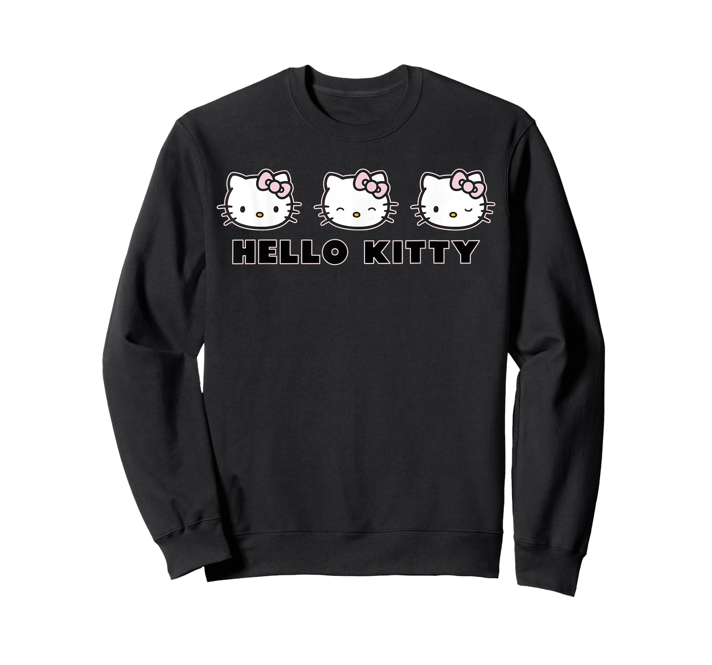 Hello Kitty Varied Expressions Cute Logo T-Shirt