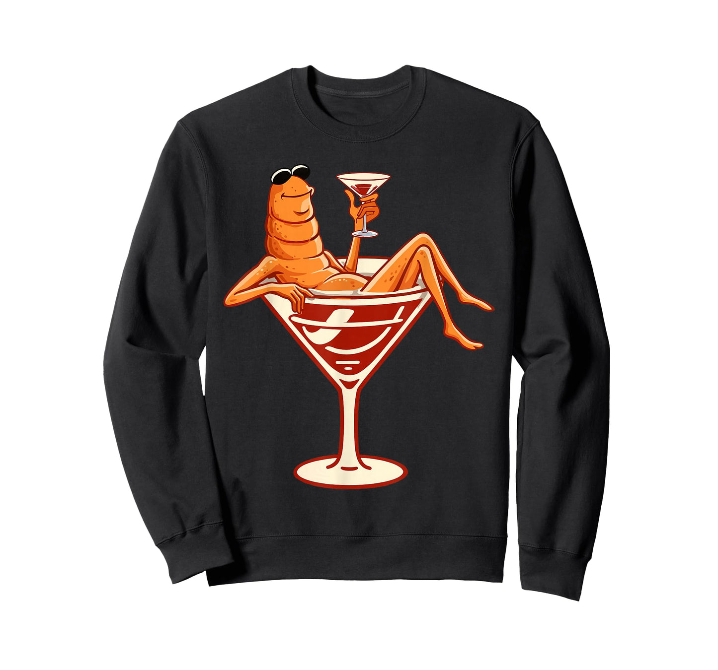 Relaxed Marcus The Worm Cocktail Funny Marcus The Worm Meme T-Shirt