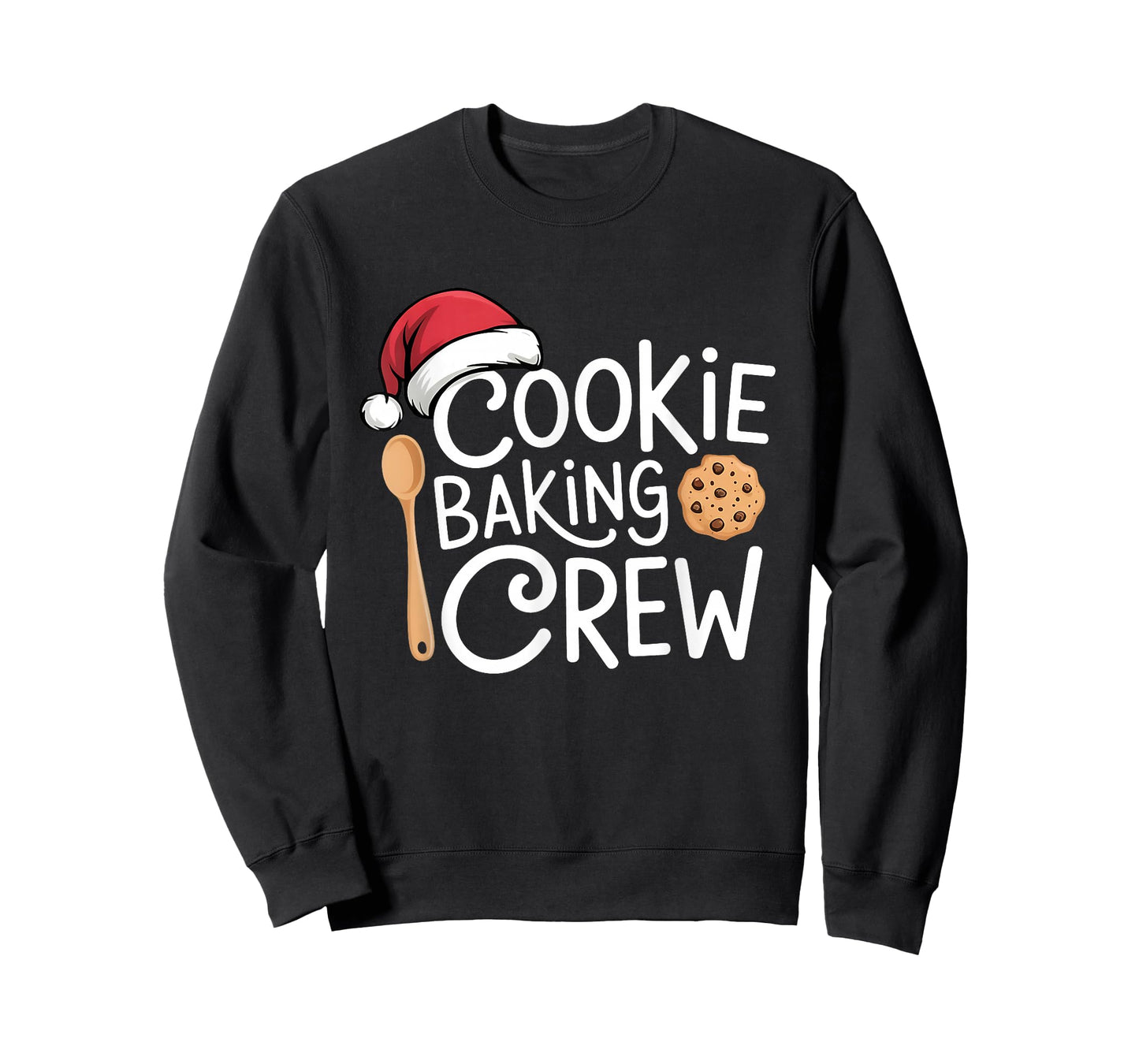 Matching Christmas Pajamas for Family Cookie Baking Crew T-Shirt