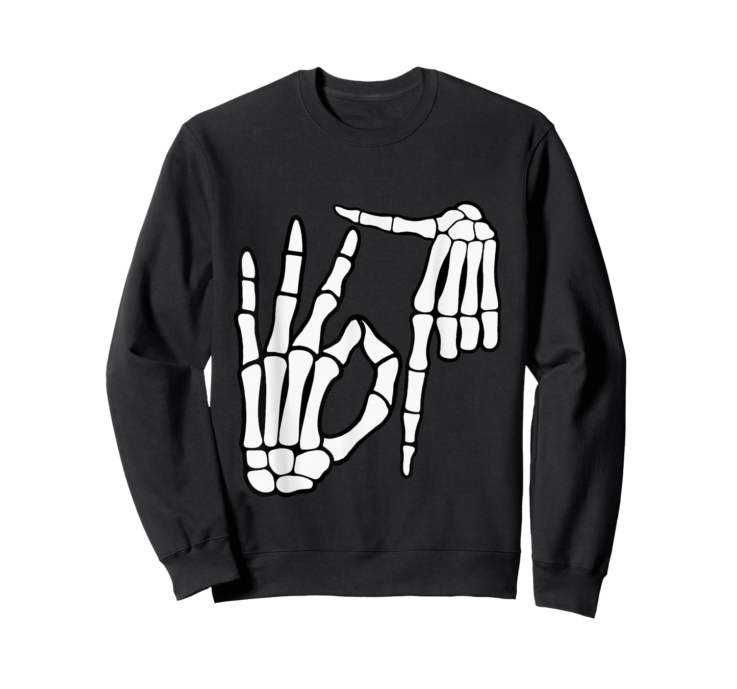 Six Seven 6 7 Meme 67 Skeleton Hand Halloween Costume T-Shirt