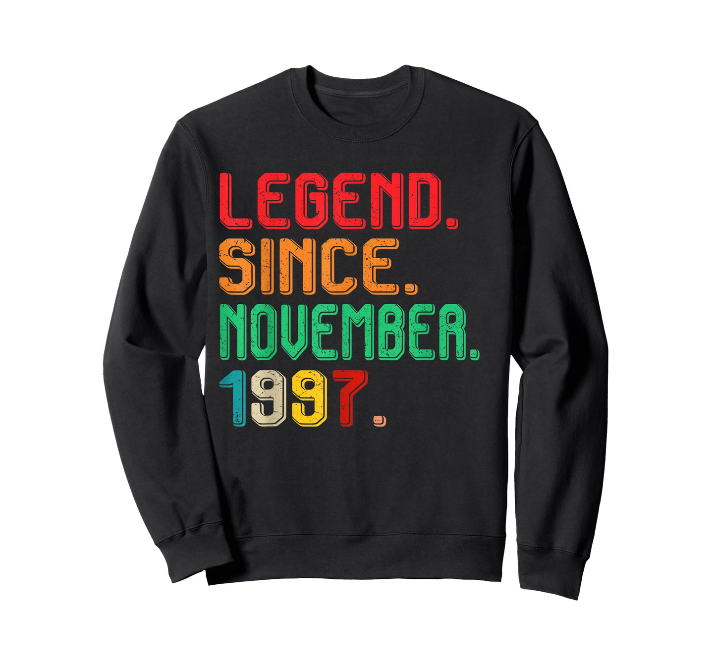 Legend November 1997 28th Birthday Men Women 28 Year Old T-Shirt