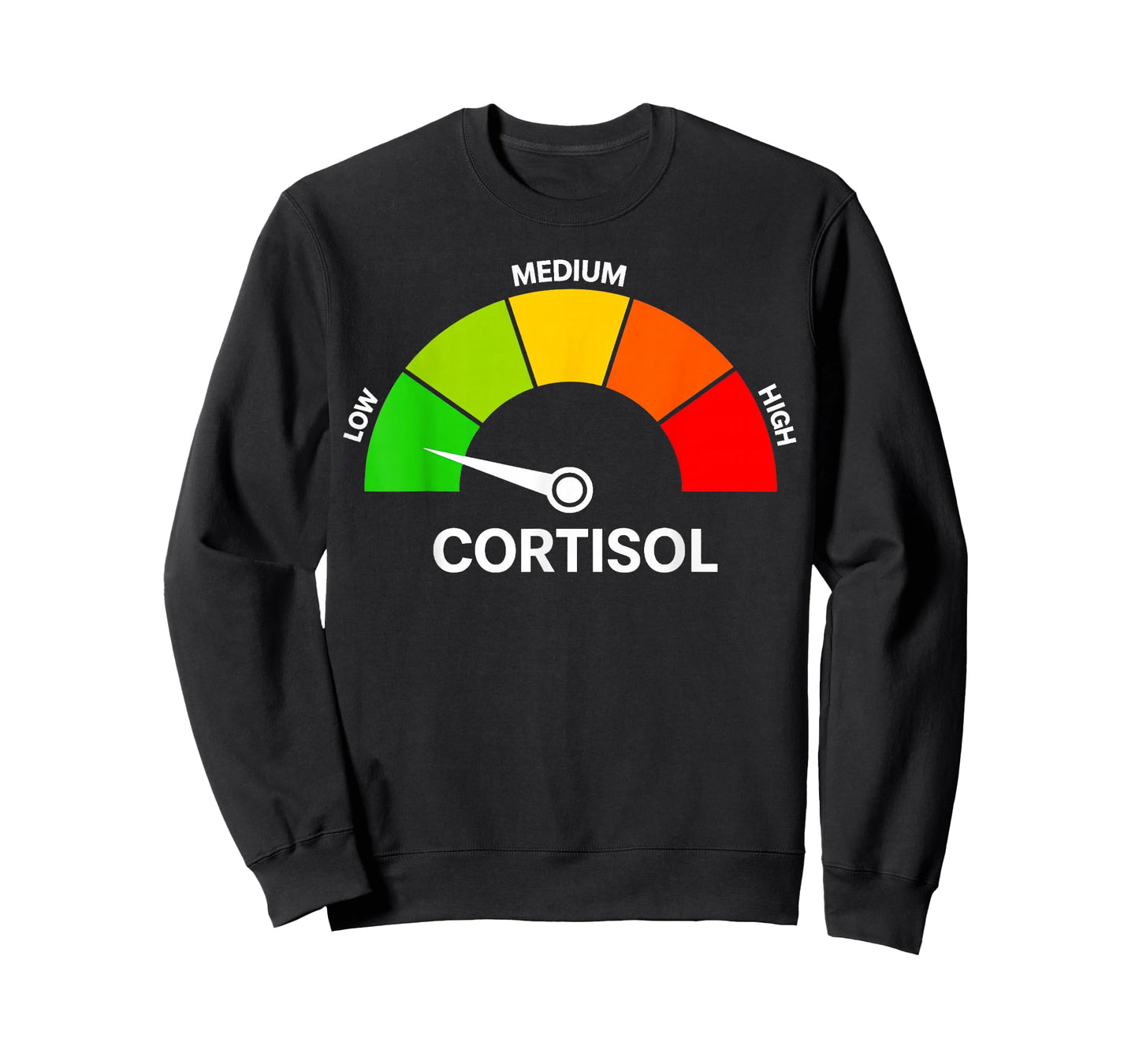 Low Cortisol Levels Meme Funny T-Shirt