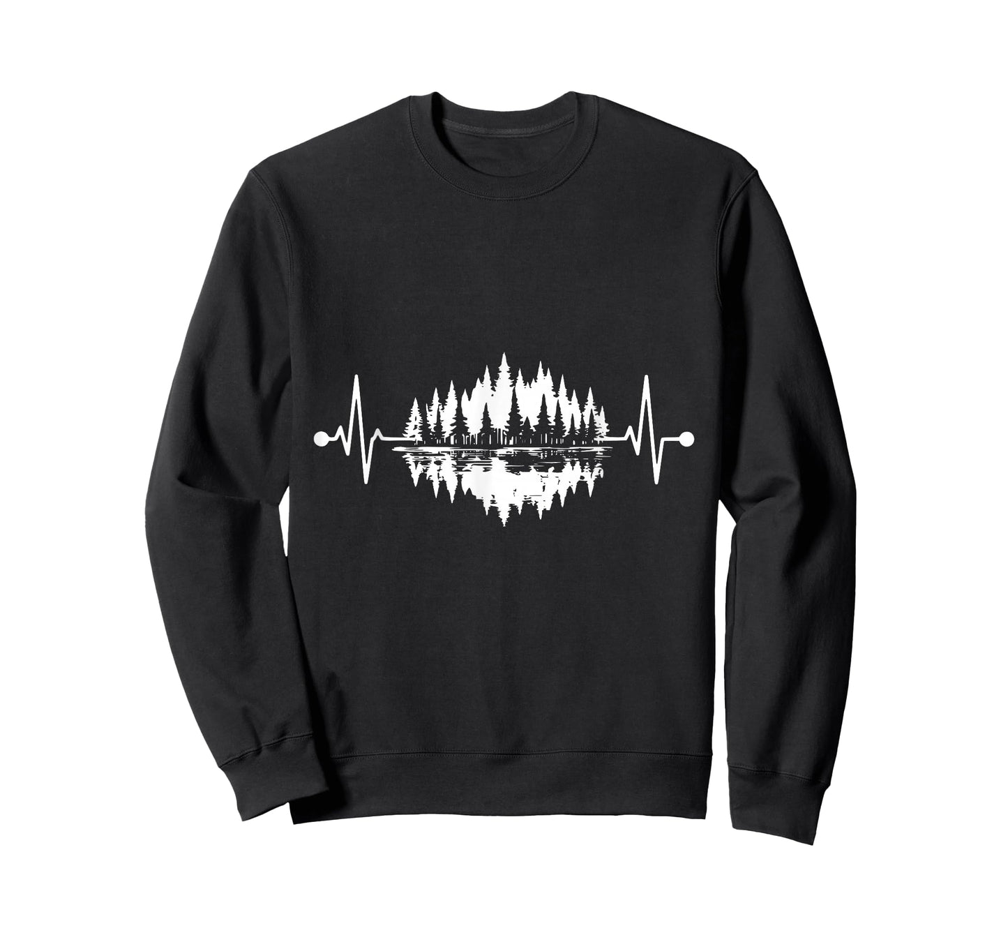 Trees Wildlife Nature Heartbeat Forest T-Shirt