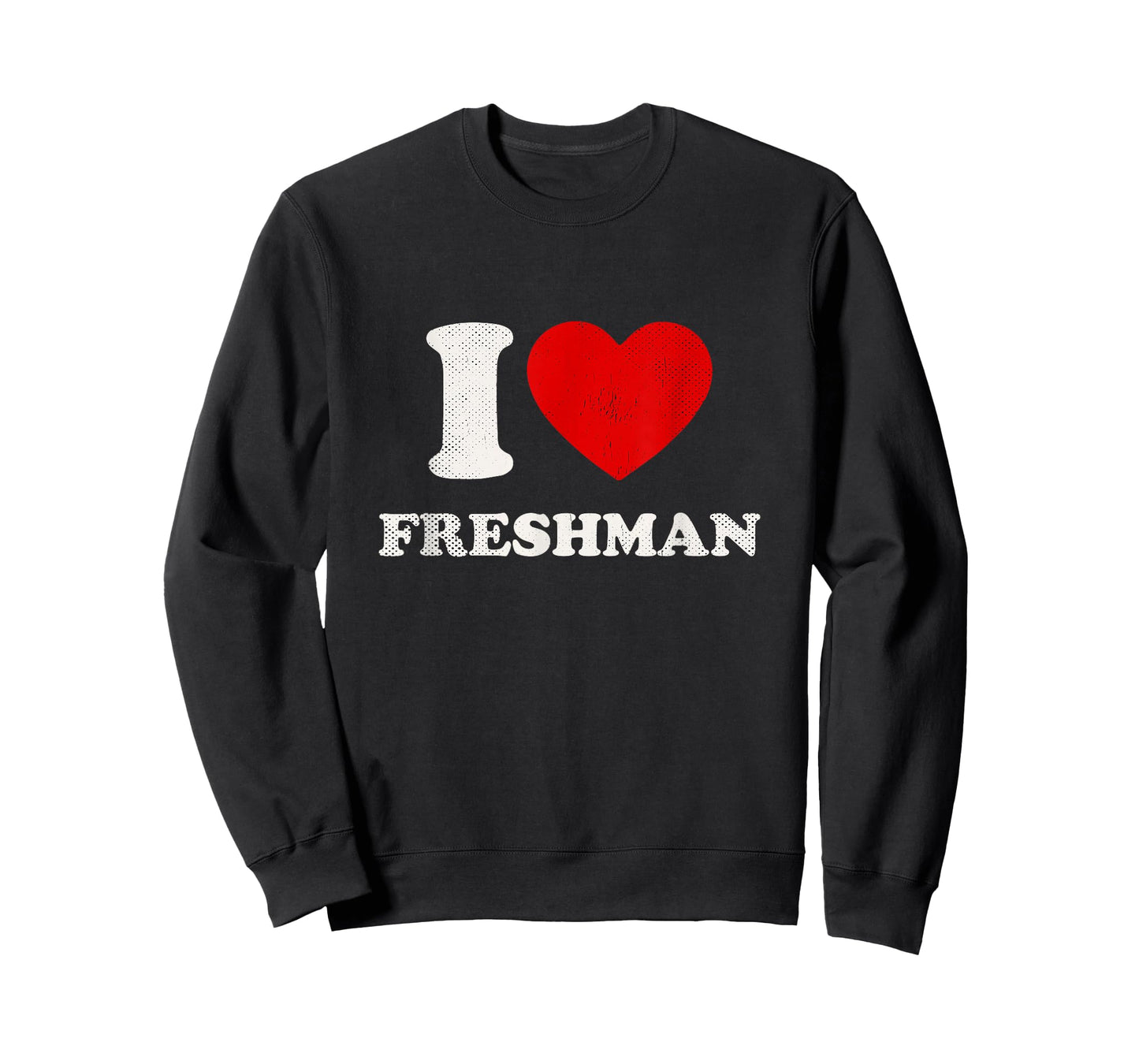 I Heart Freshman Vintage Red Heart First Year Student Frosh T-Shirt