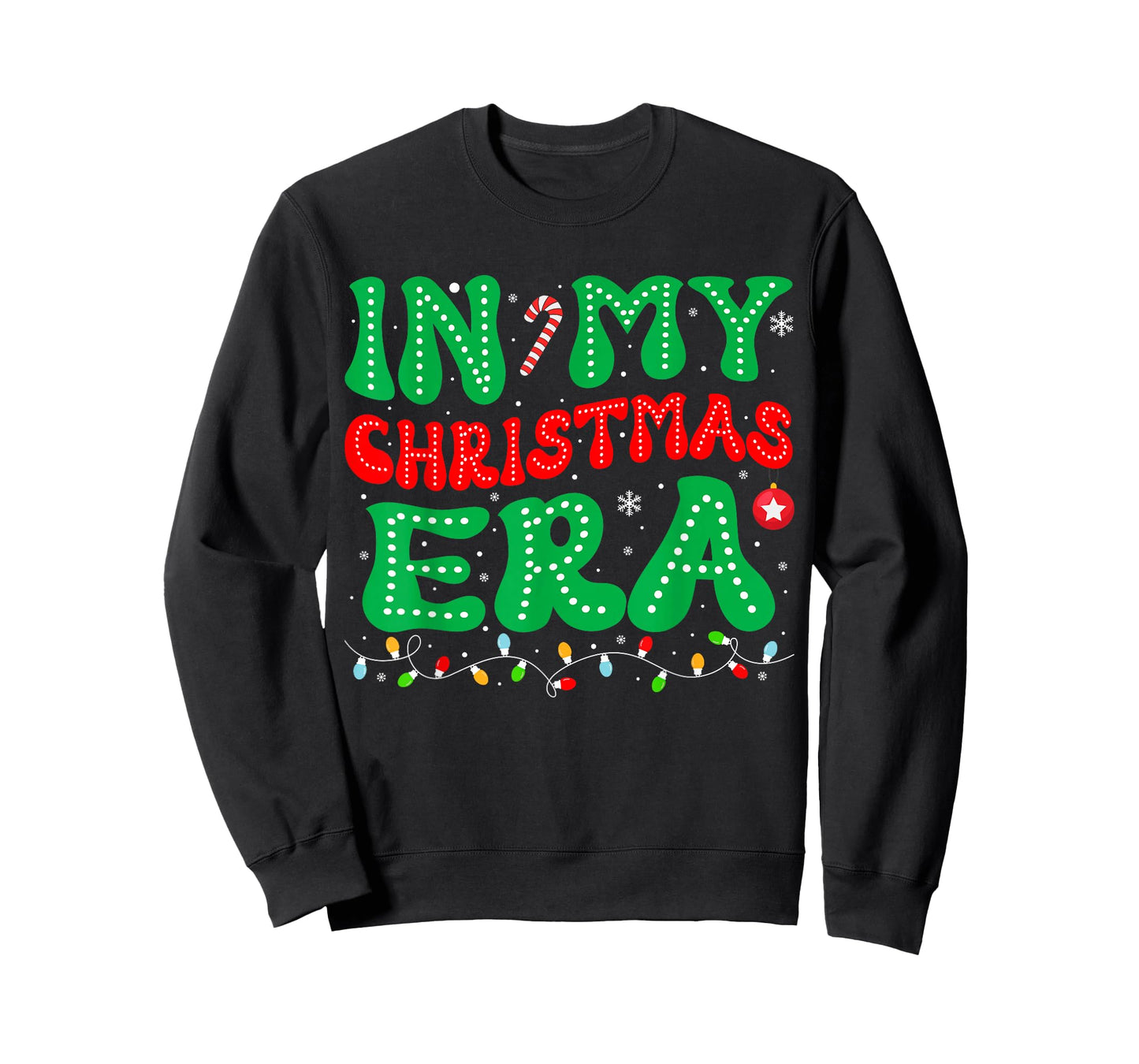 Groovy in My Christmas Era Cute Christmas Holiday T-Shirt