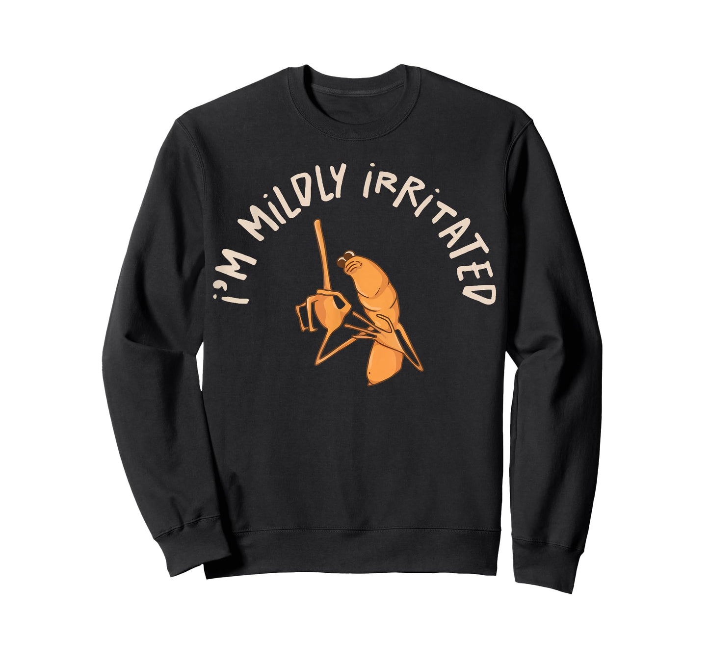 I'm Mildly Irritated Marcus Funny Worm Meme Mens Women T-Shirt