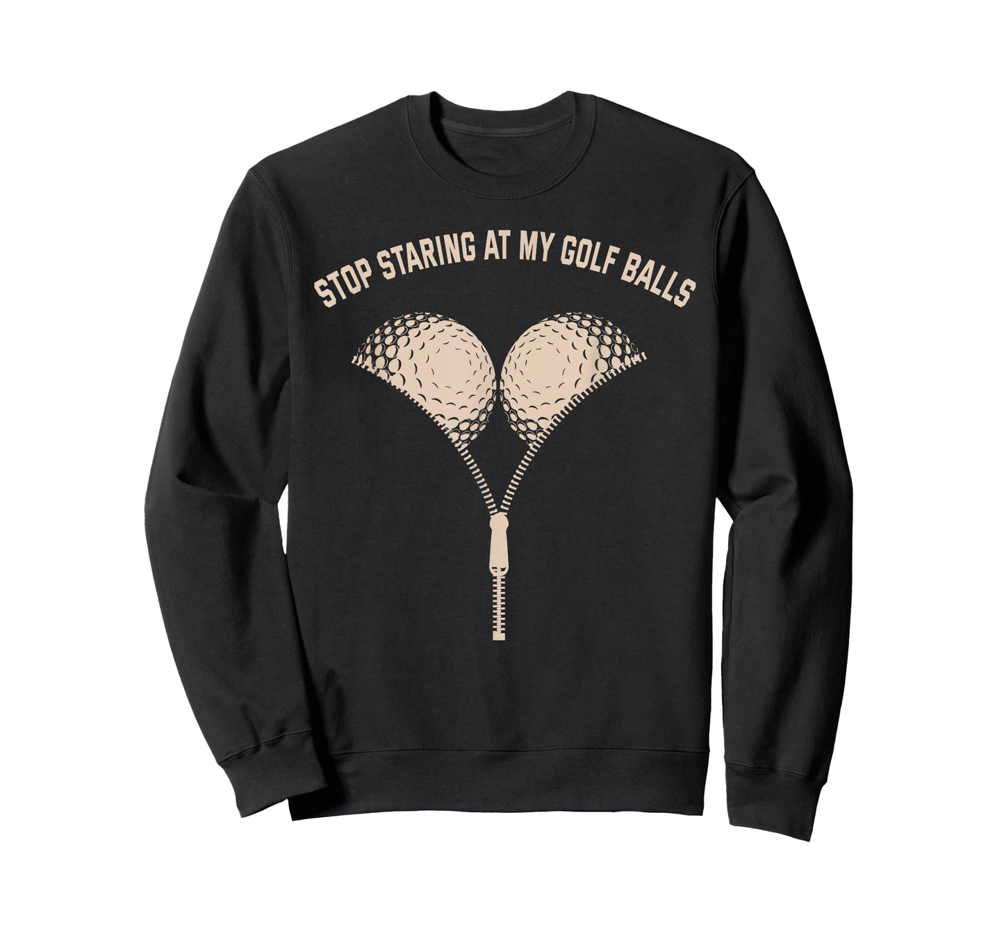 Funny Womens Golf Stop Staring at My Golf Balls T-Shirt
