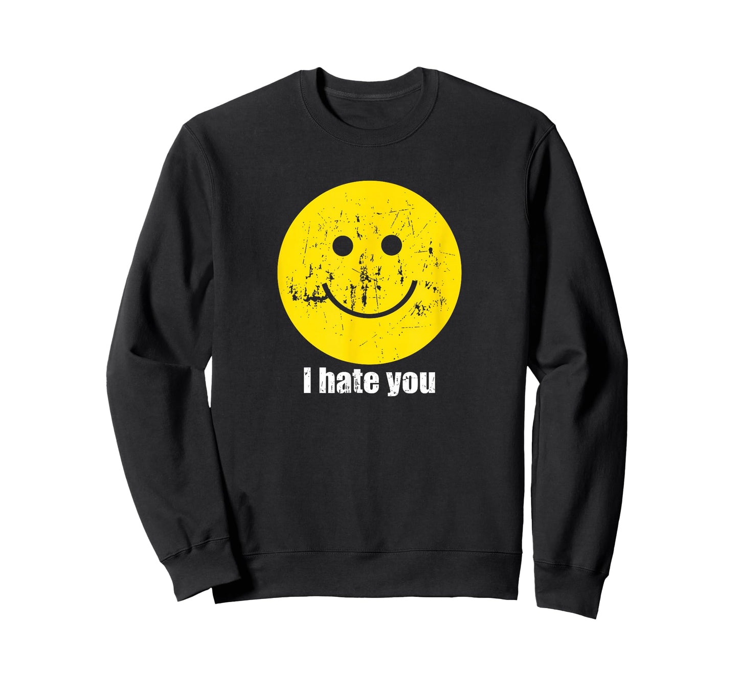 I Hate You Smiling Face T-Shirt